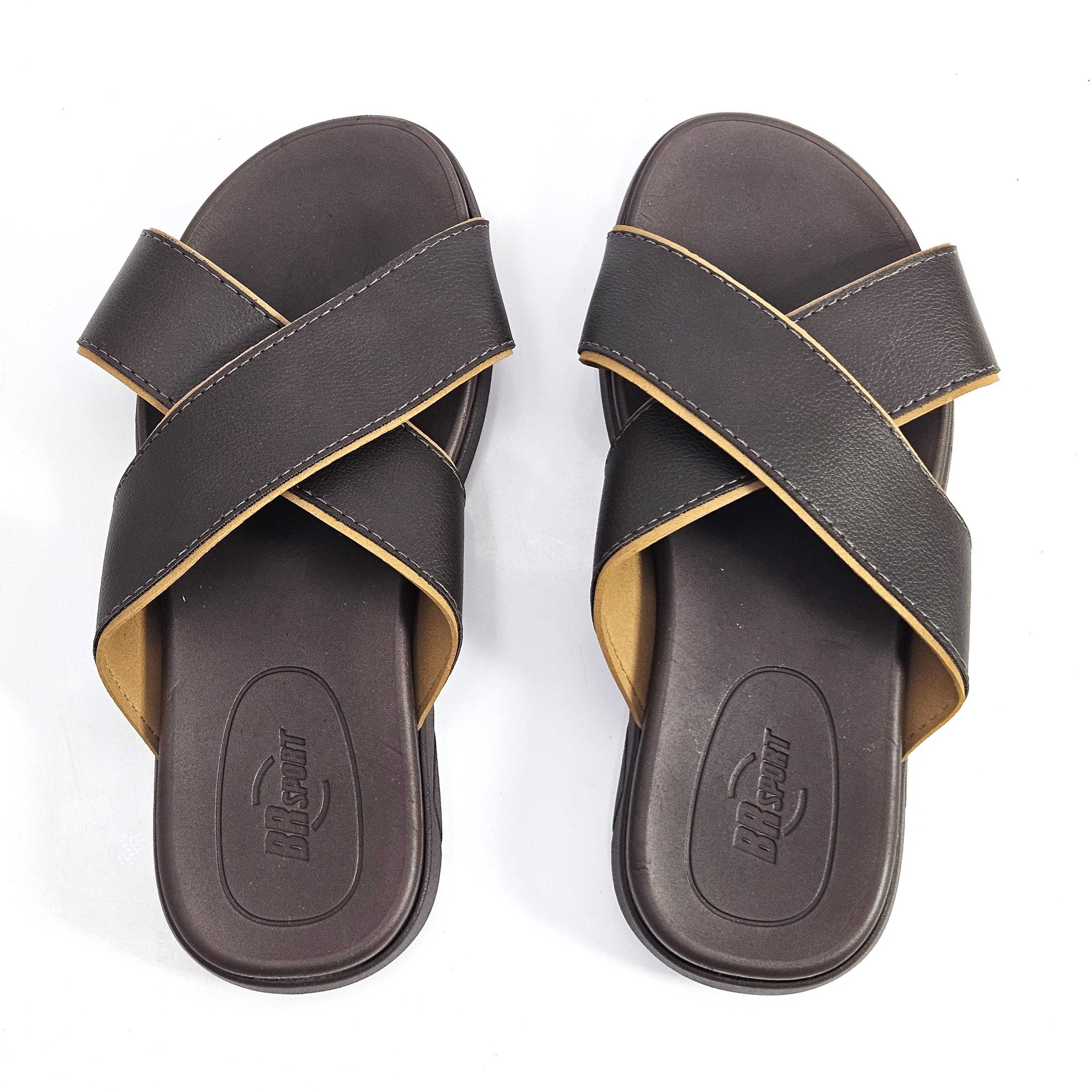 Chinelo Masculino BR Sport Gáspea Café 2