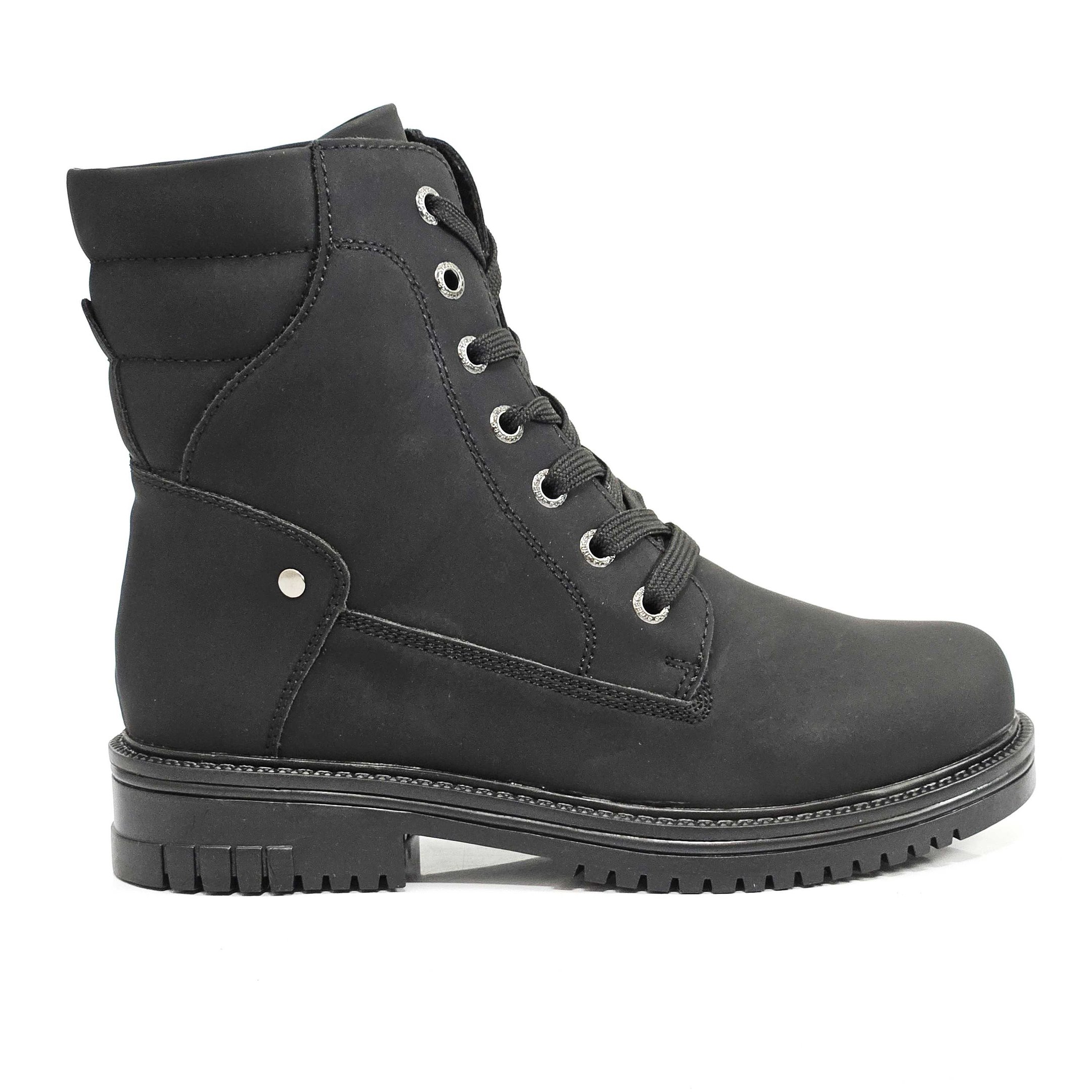 Bota Feminina Mooncity Coturno Cadarço