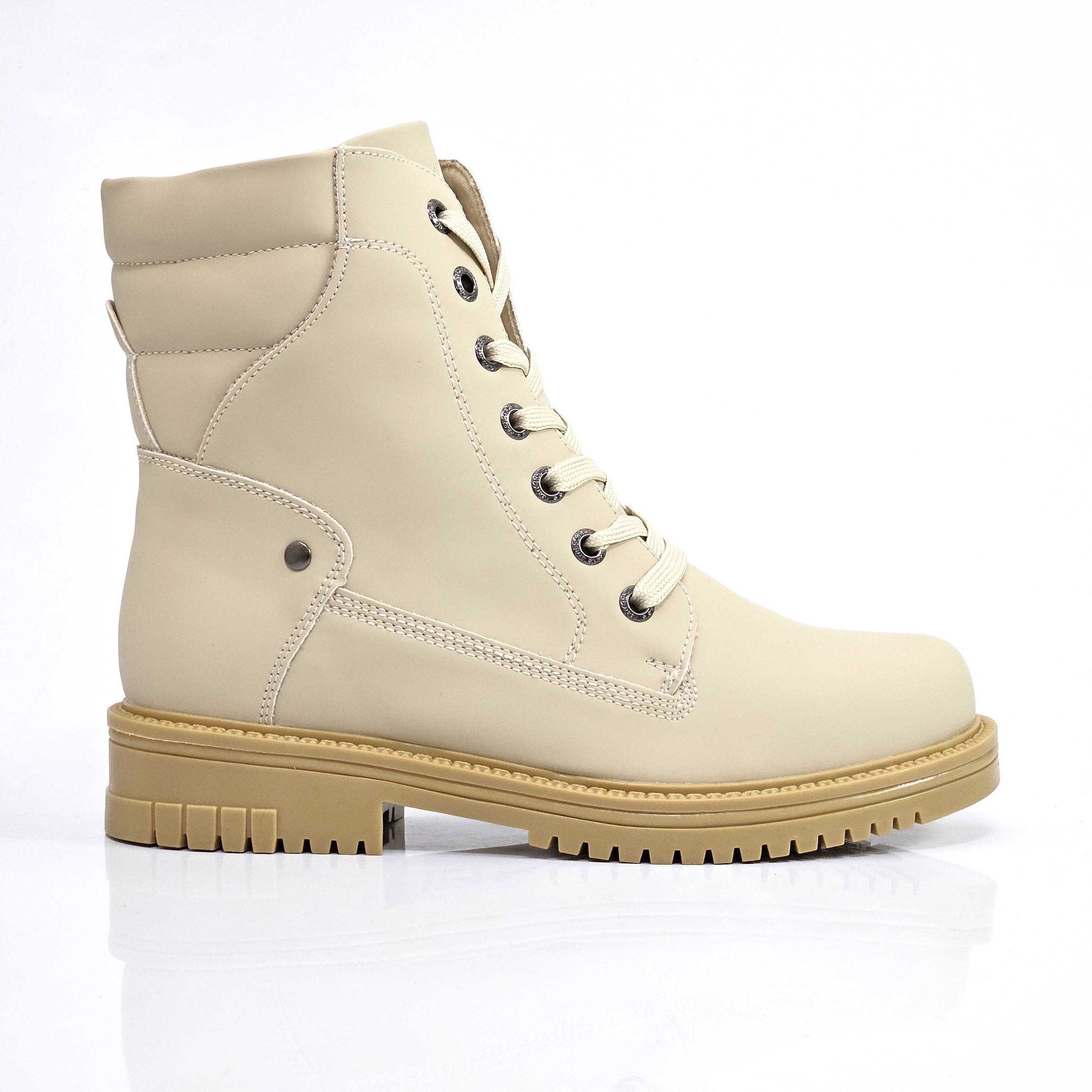 Bota Feminina Mooncity Coturno Cadarço