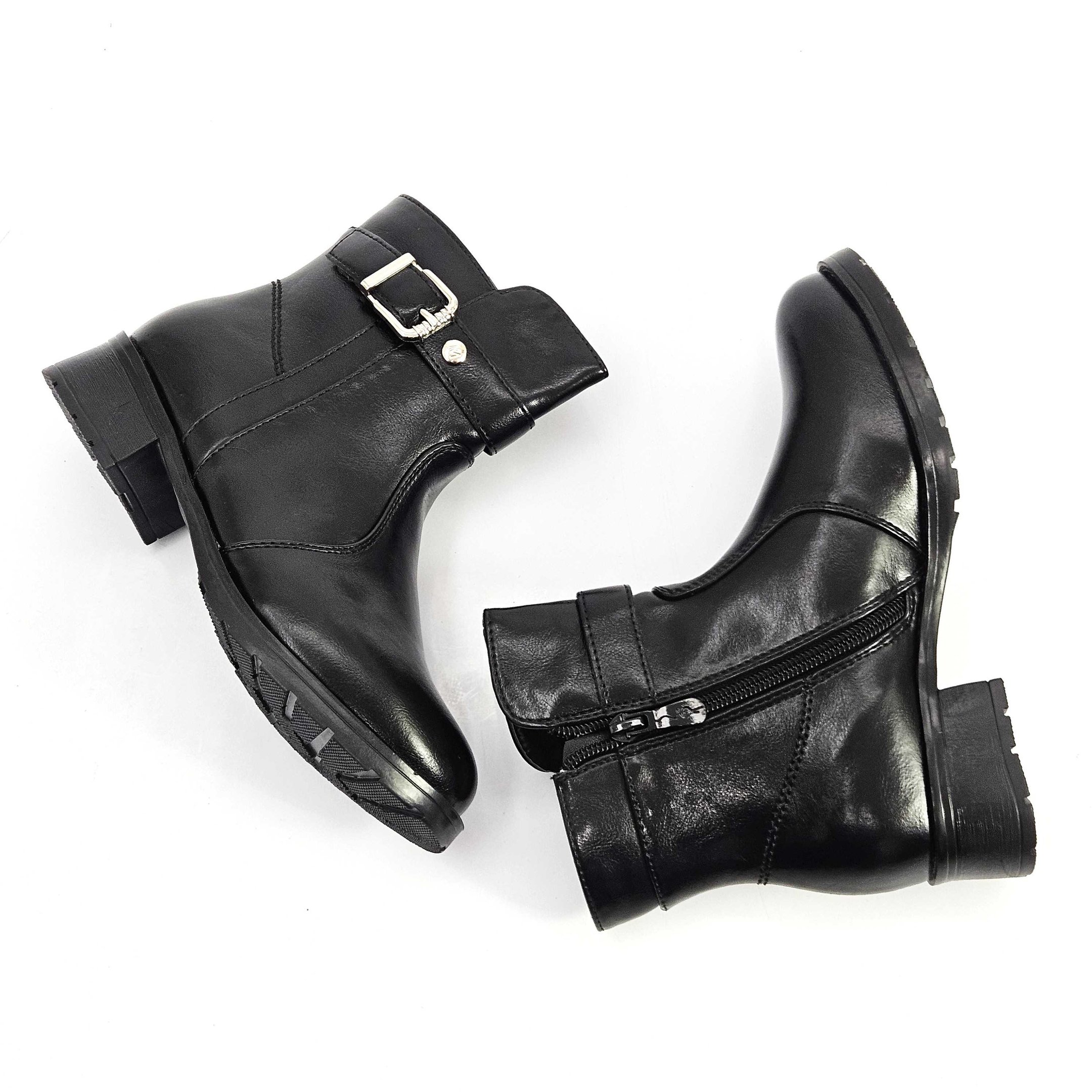 Bota Infantil Mooncity Cano Curto Montaria Preto 2