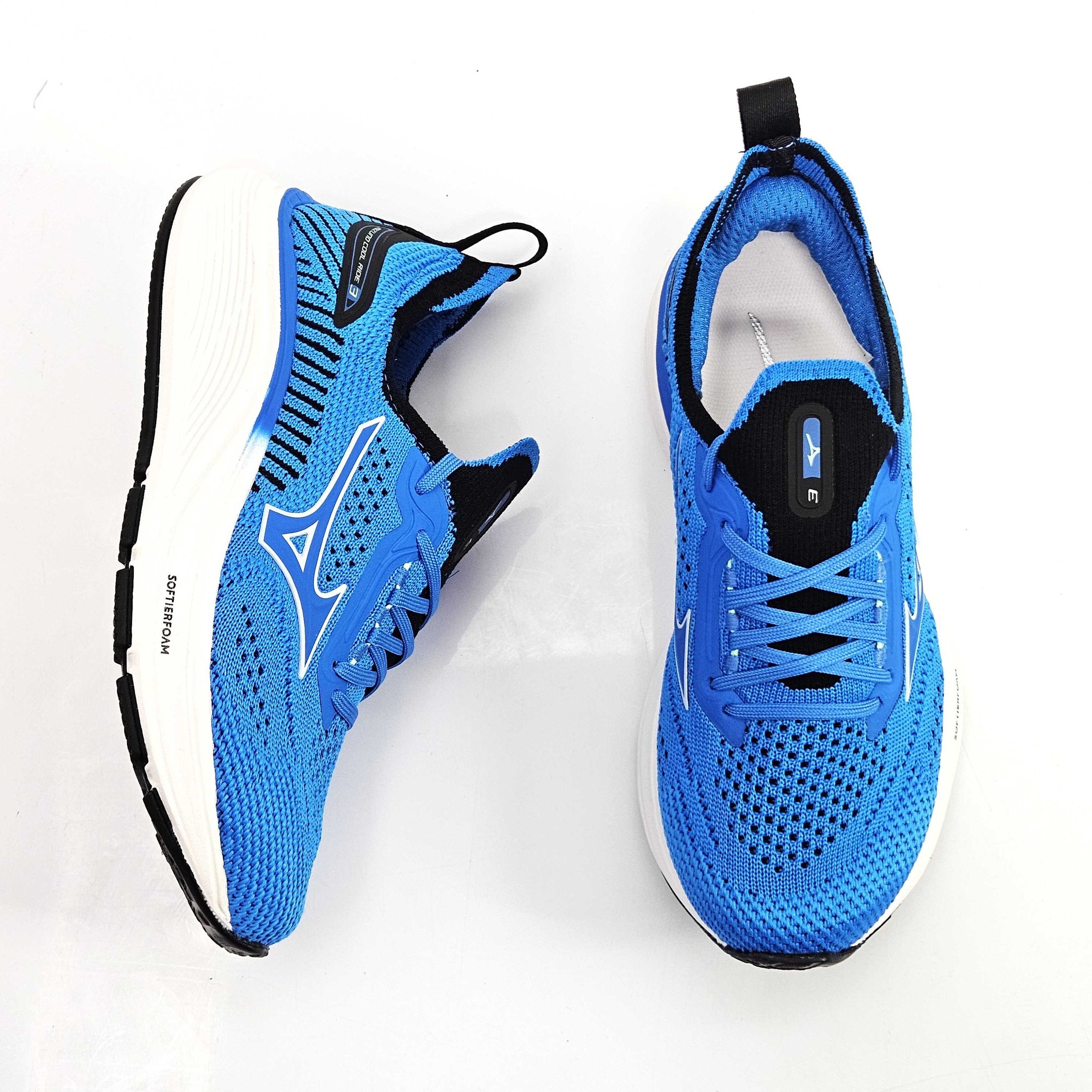 Tênis Mizuno Infantil Cool Ride 3 Junior Azul Royal 2