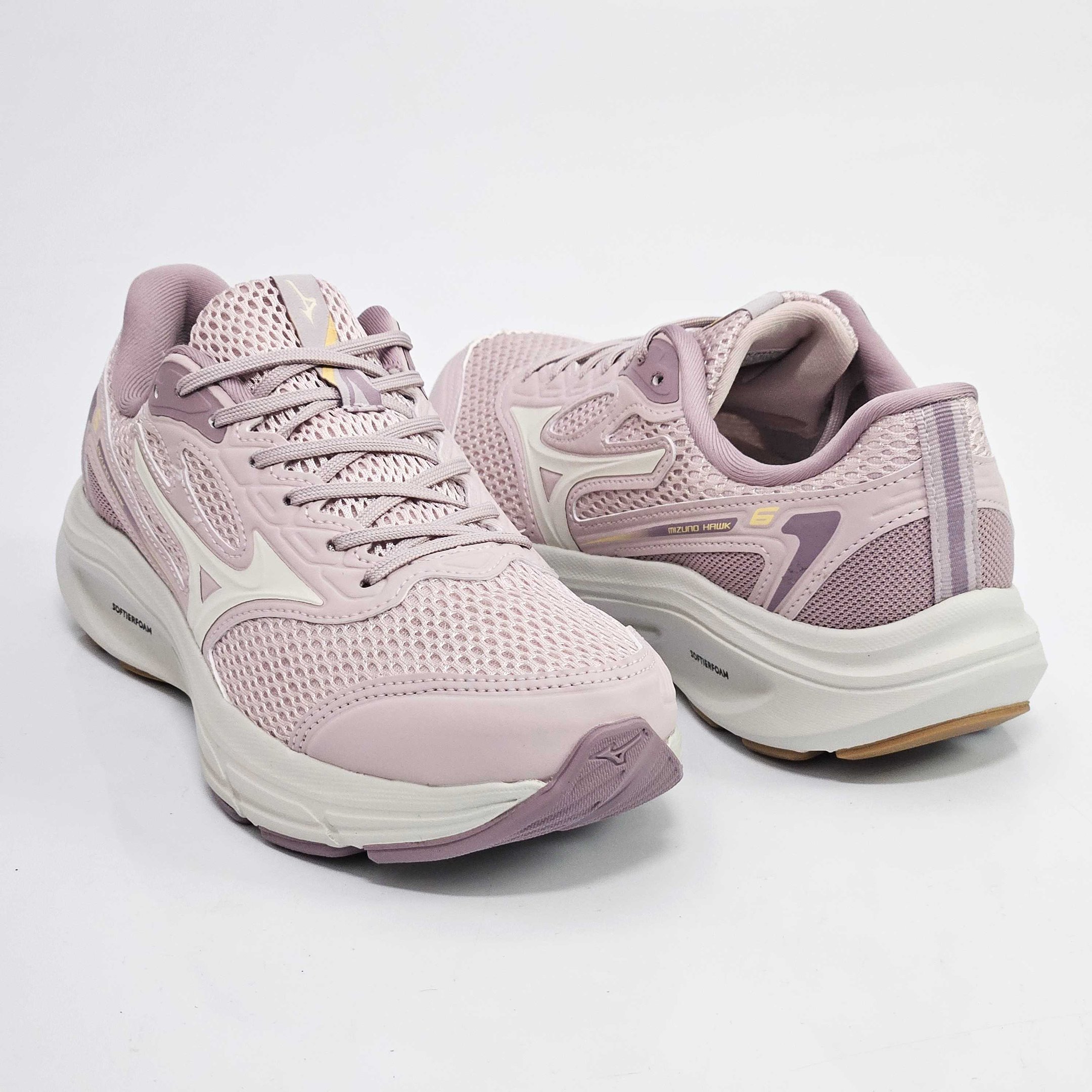 Tênis Esportivo Mizuno Hawk 6 Feminino Rosa 3