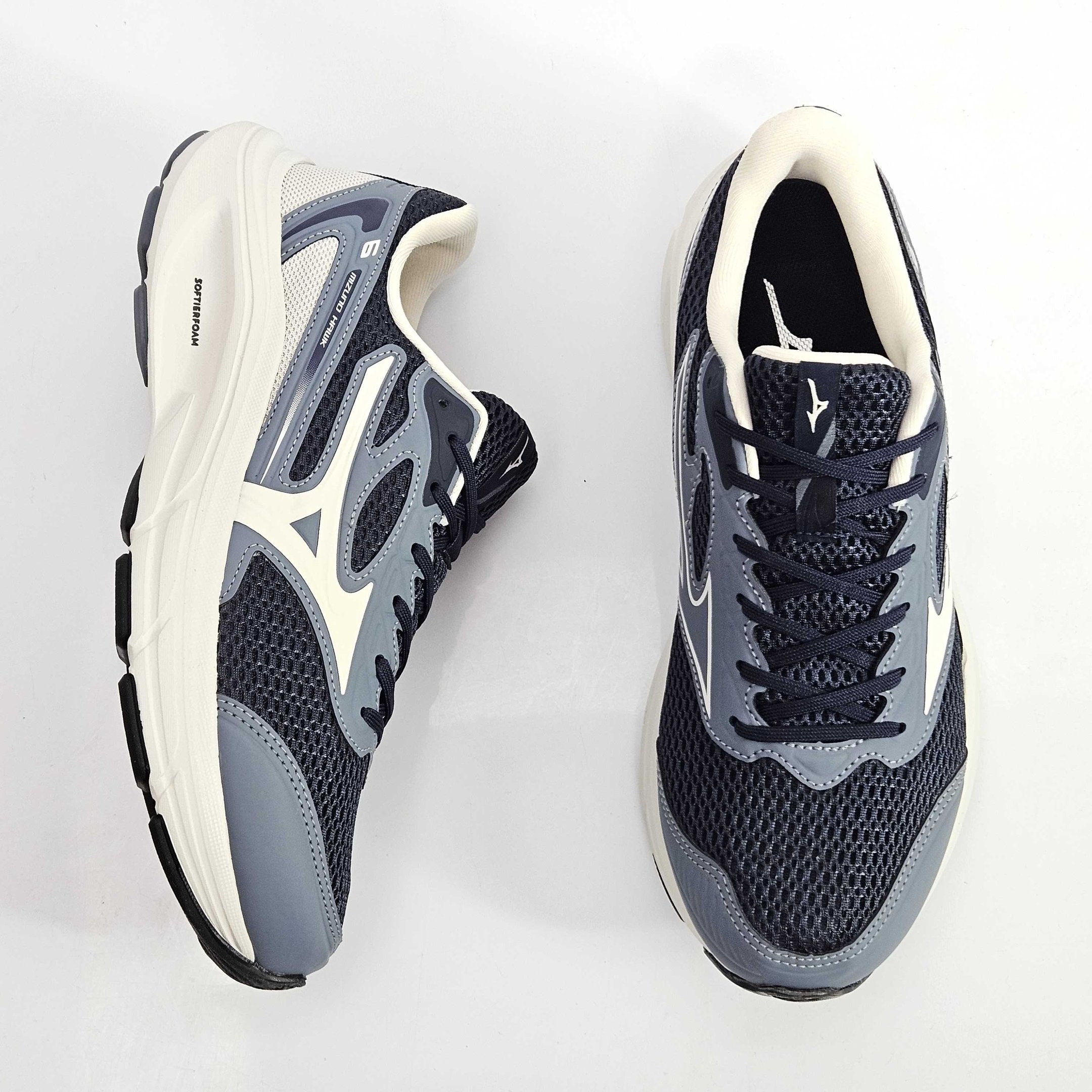 Tênis Esportivo Mizuno Hawk 6 Masculino Azul/Preto 2