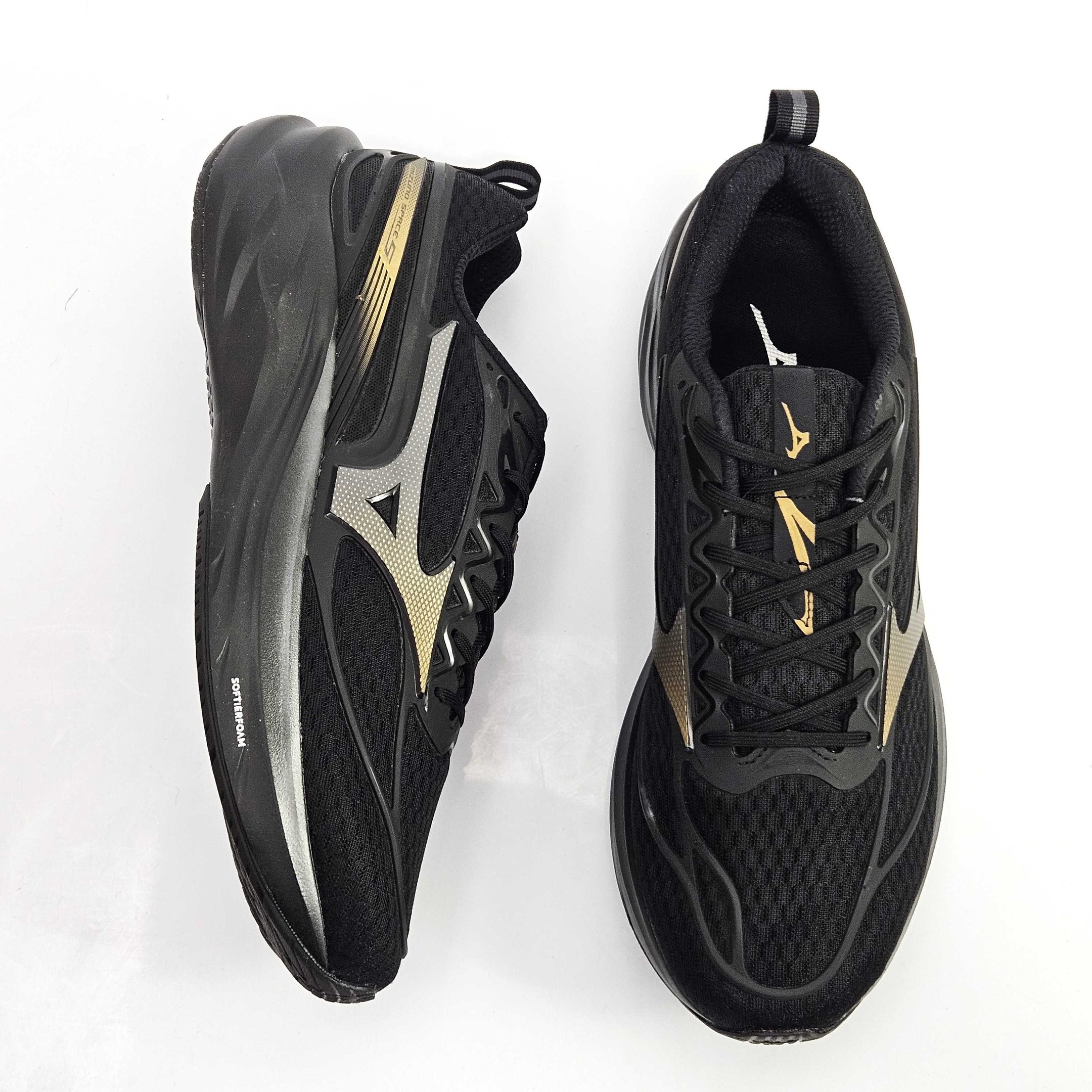 Tênis Mizuno Masculino Space 5 - Numeração Especial Preto 2