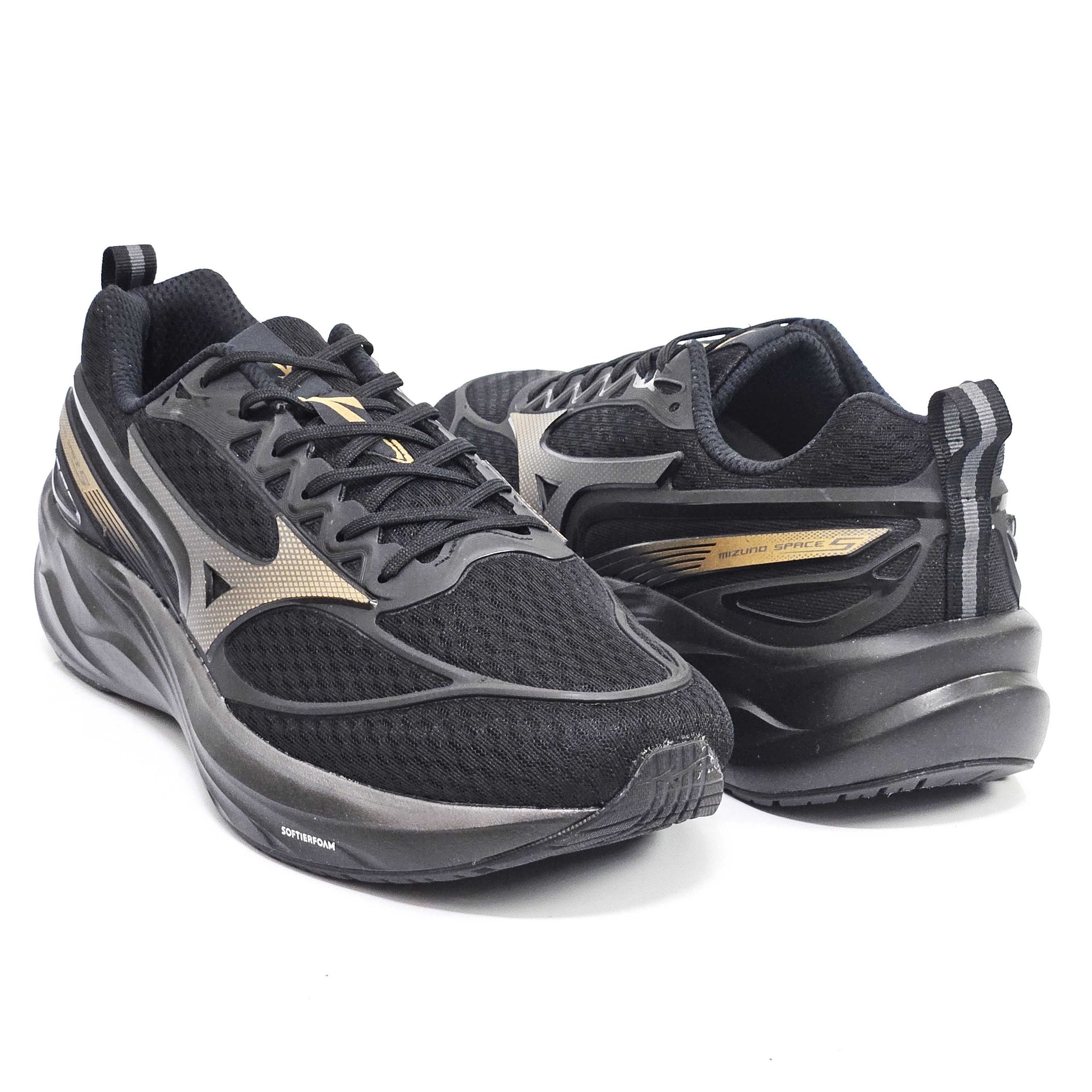 Tênis Mizuno Masculino Space 5 - Numeração Especial Preto 3