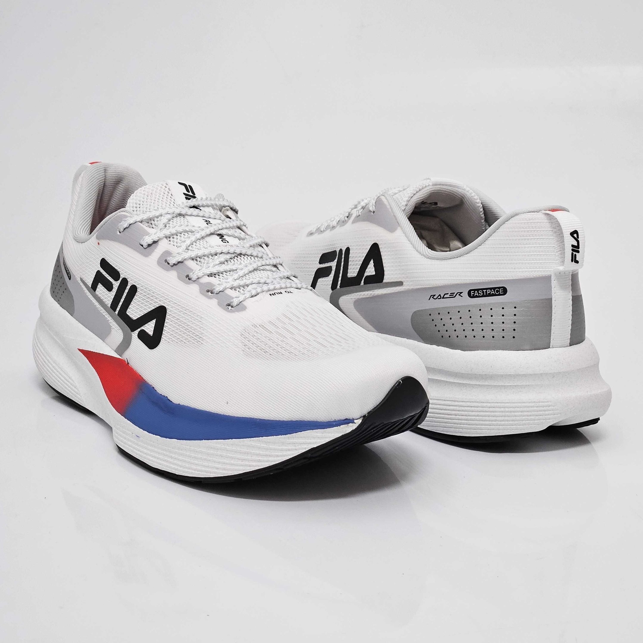 Tênis Fila Racer Fastpace Masculino - Branco Branco 3