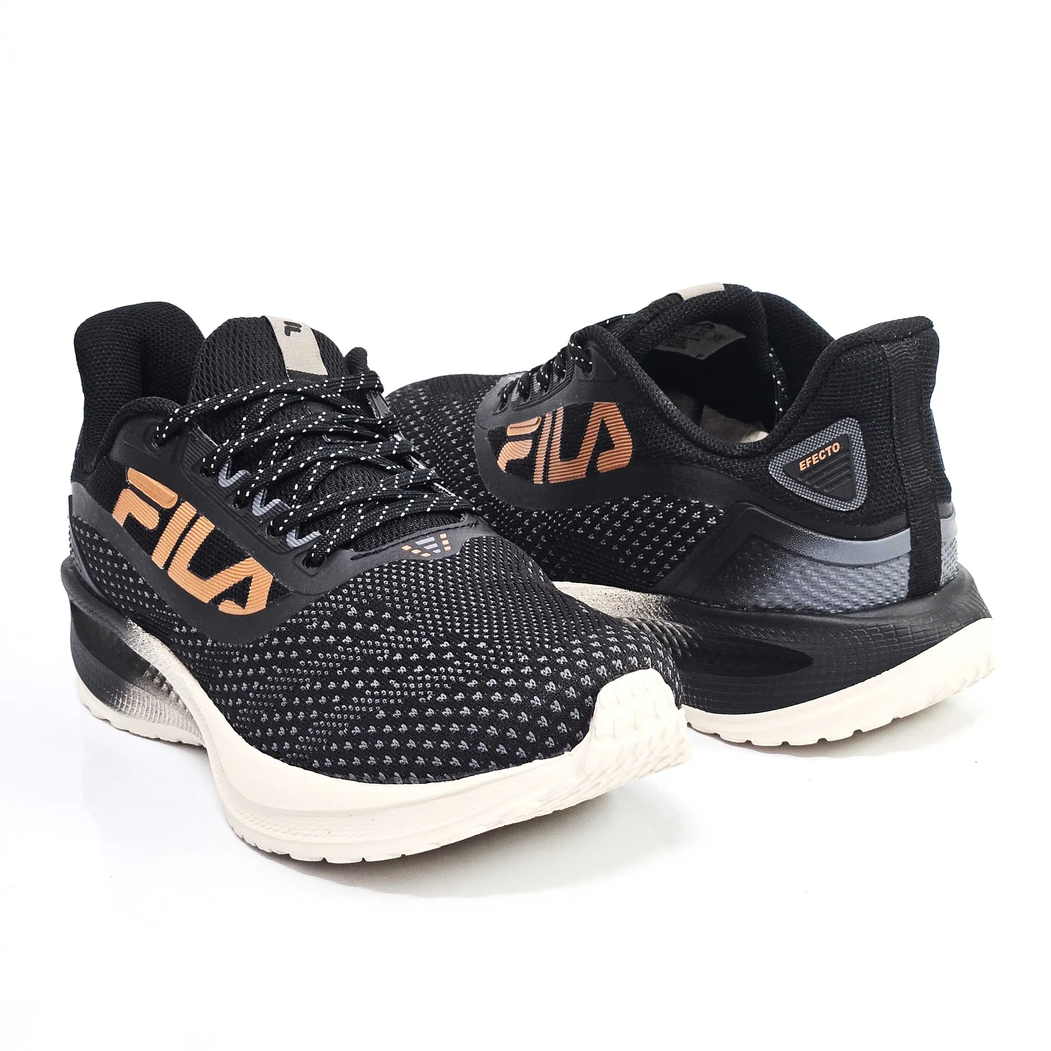 Tênis Esportivo Fila Efecto w Feminino Preto 3