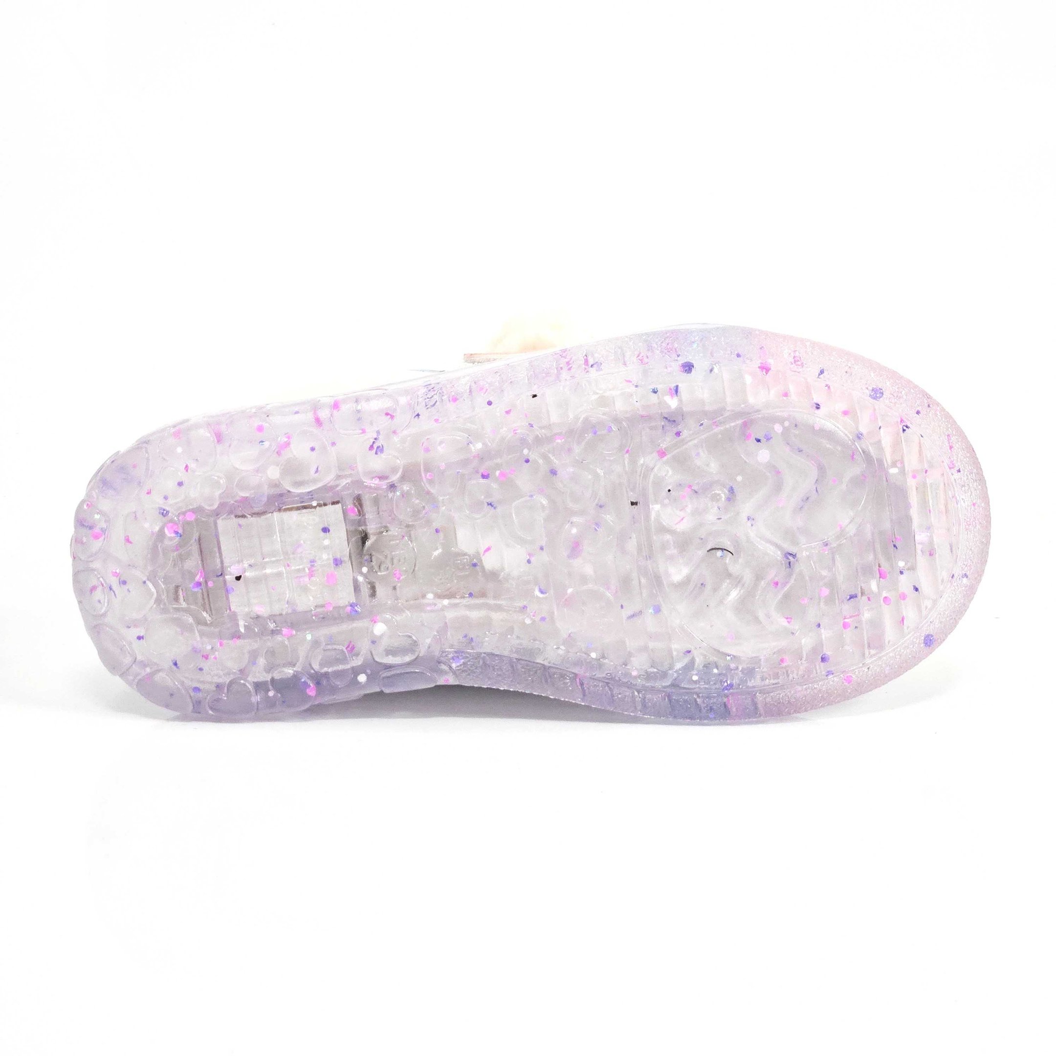 Tênis Infantil Pampili Casual Lúdico LED Branco 4