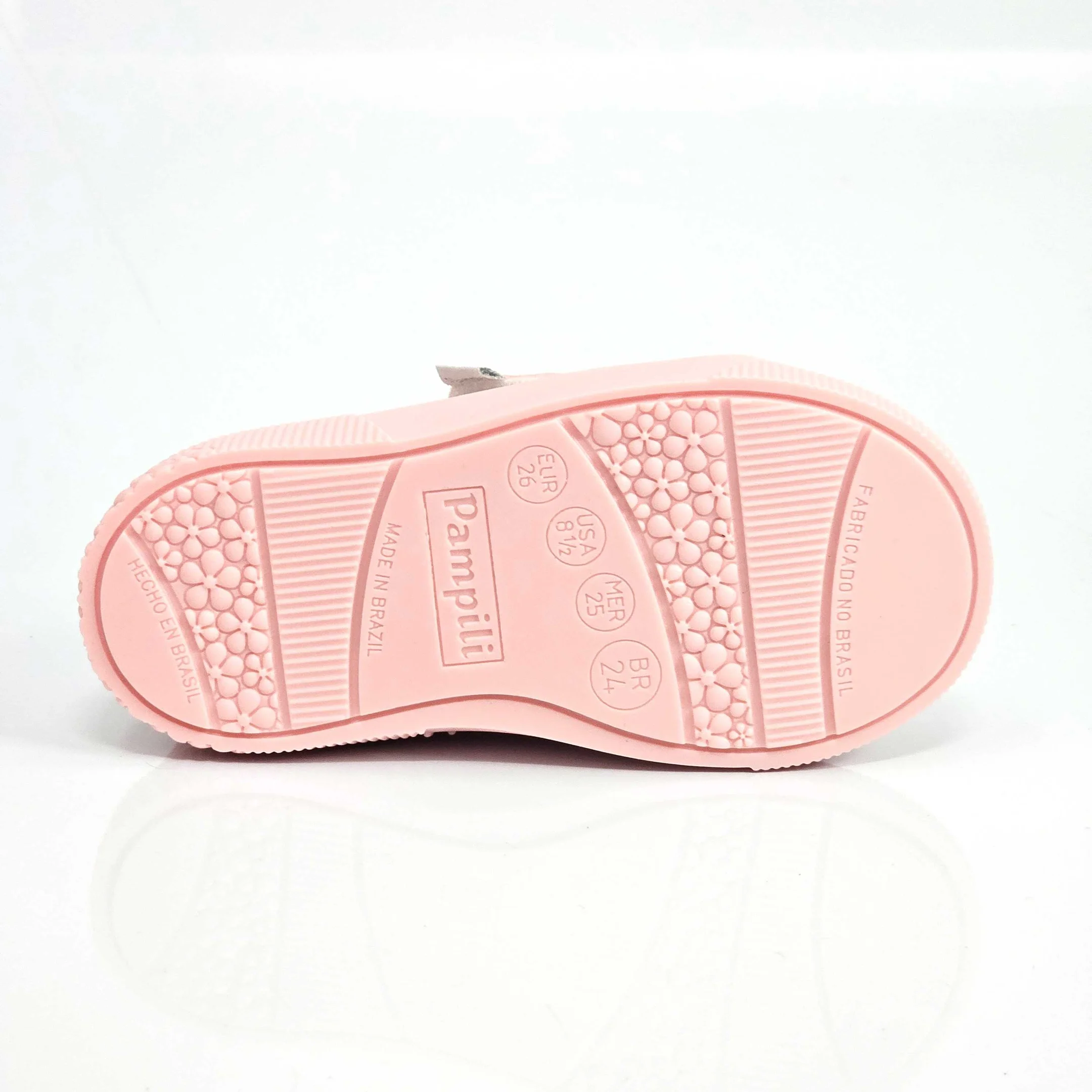 Tênis Infantil Pampili Yumi Coração Rosa 4