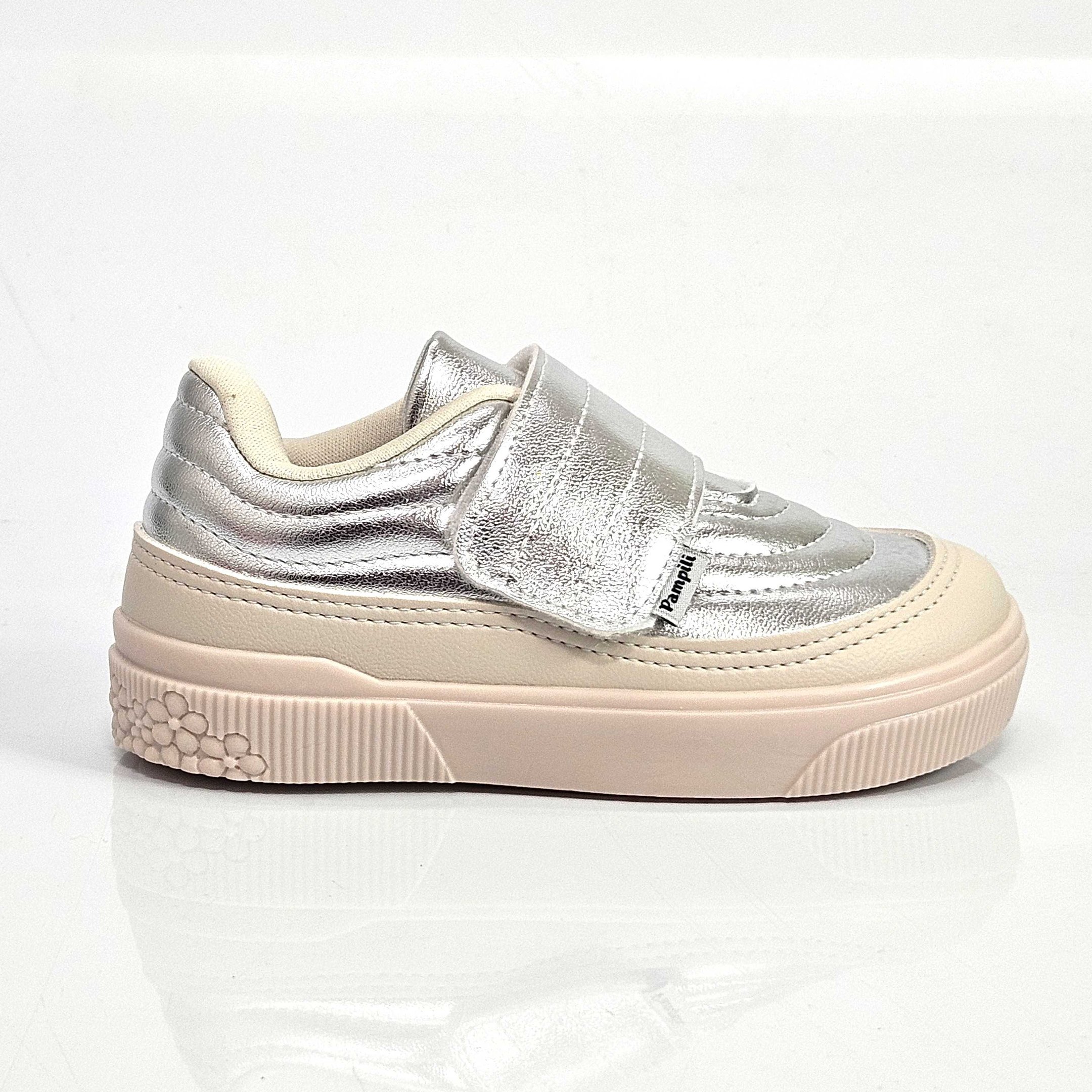 Tênis Infantil Pampili Yumi Metalizado