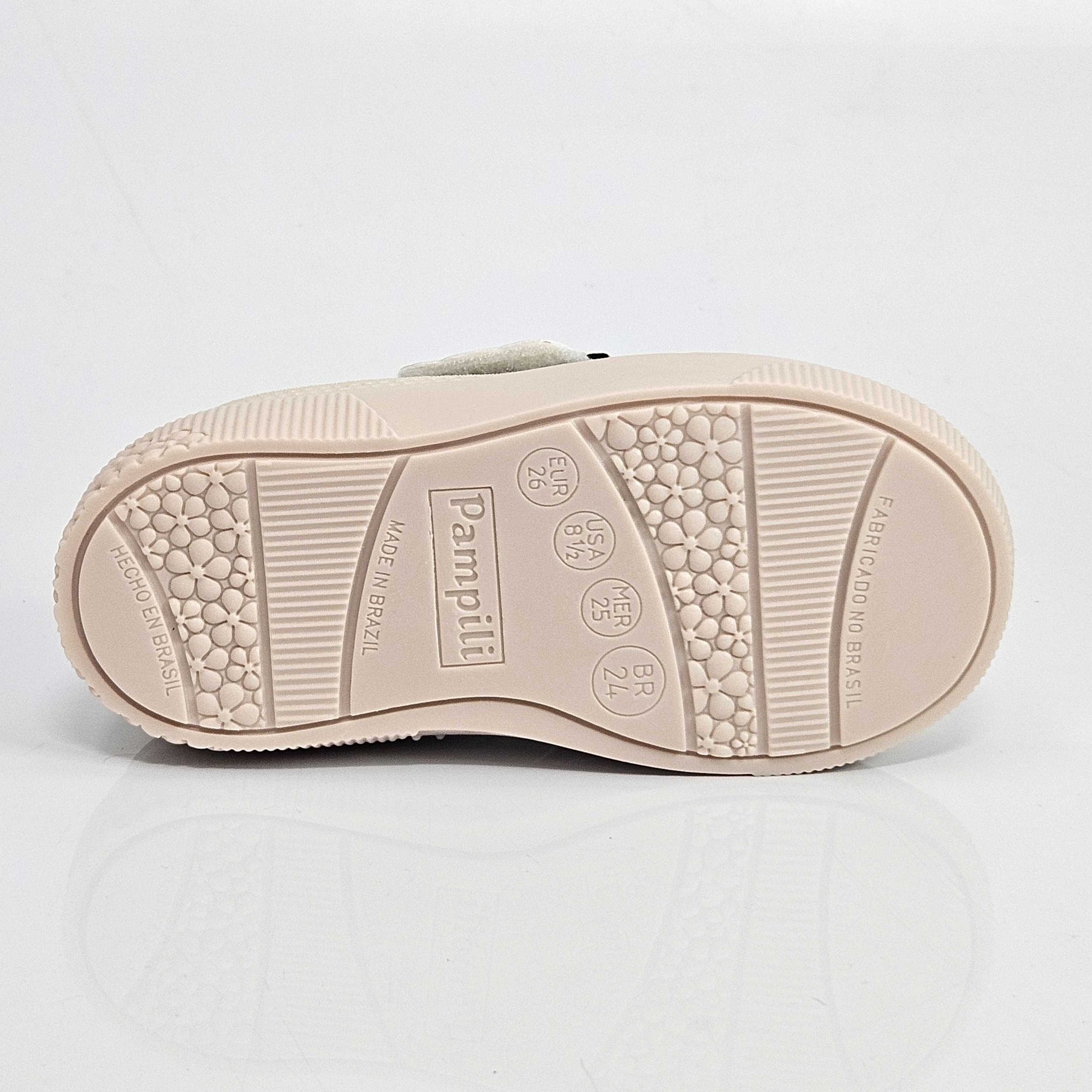 Tênis Infantil Pampili Yumi Metalizado Prata 4