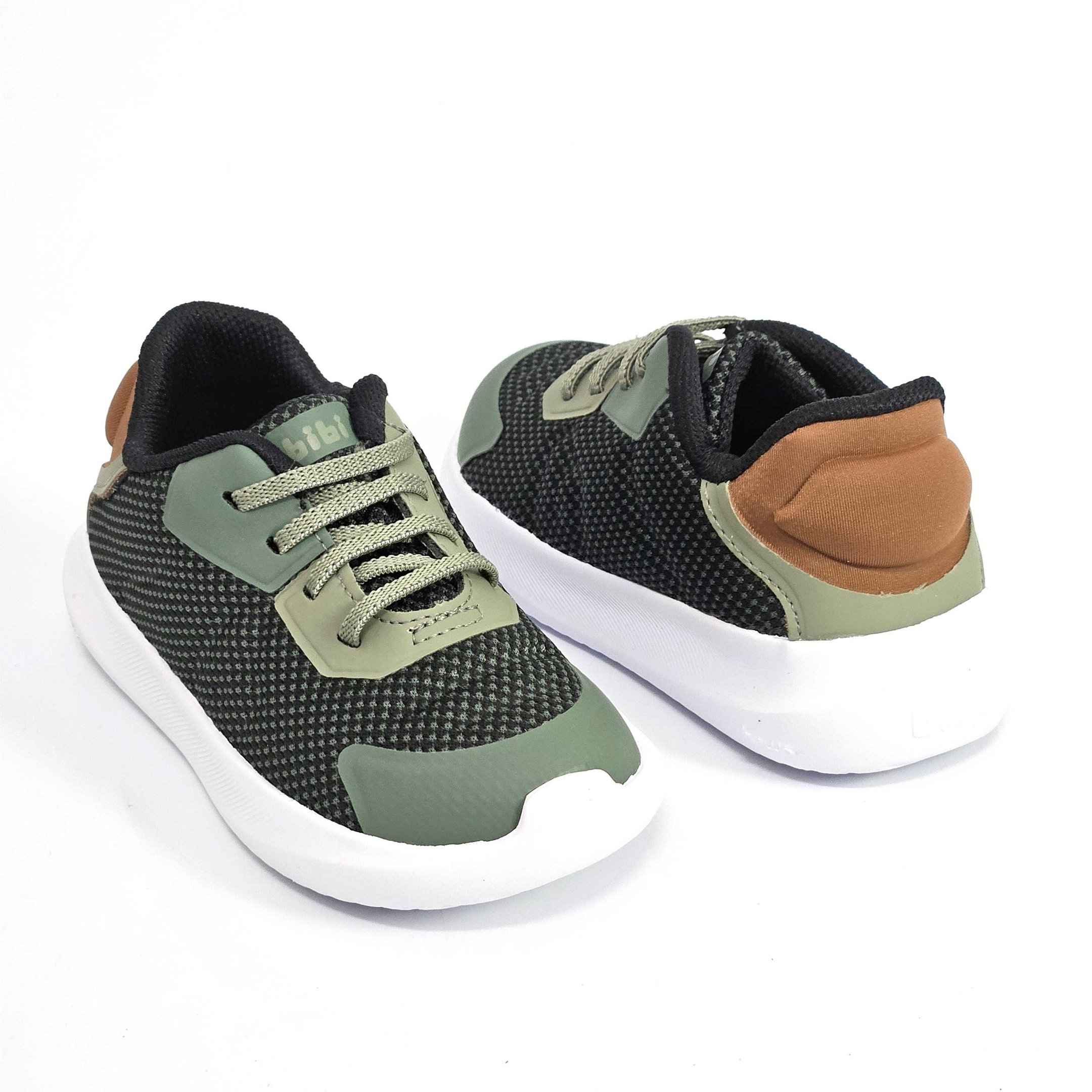 Tênis Infantil Bibi Flash Com Elástico Verde 3