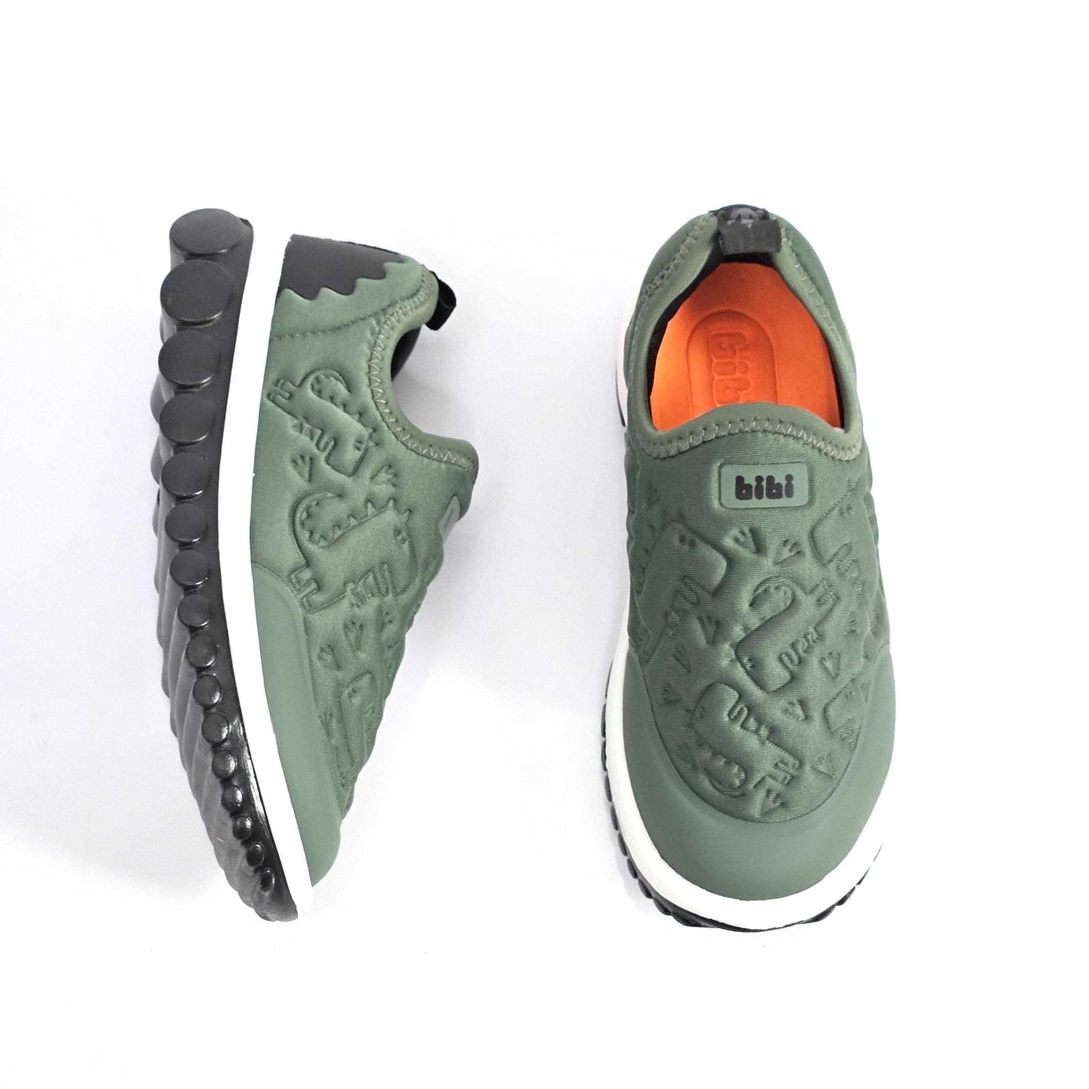 Tênis Infantil Menino Bibi Roller 2.0 Dinossauro Verde 2