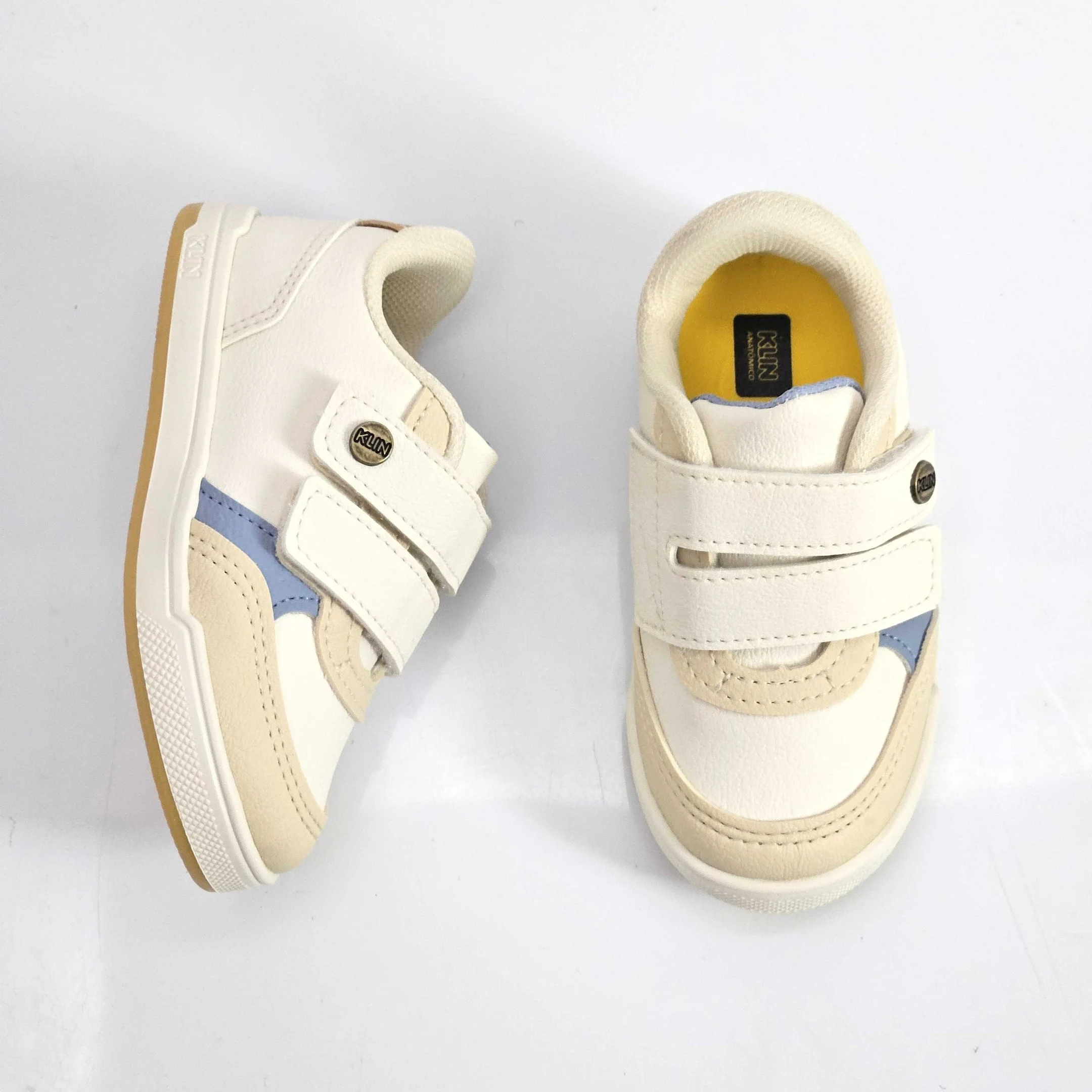 Tênis Infantil Casual Klin Flyer Baby Bege 2