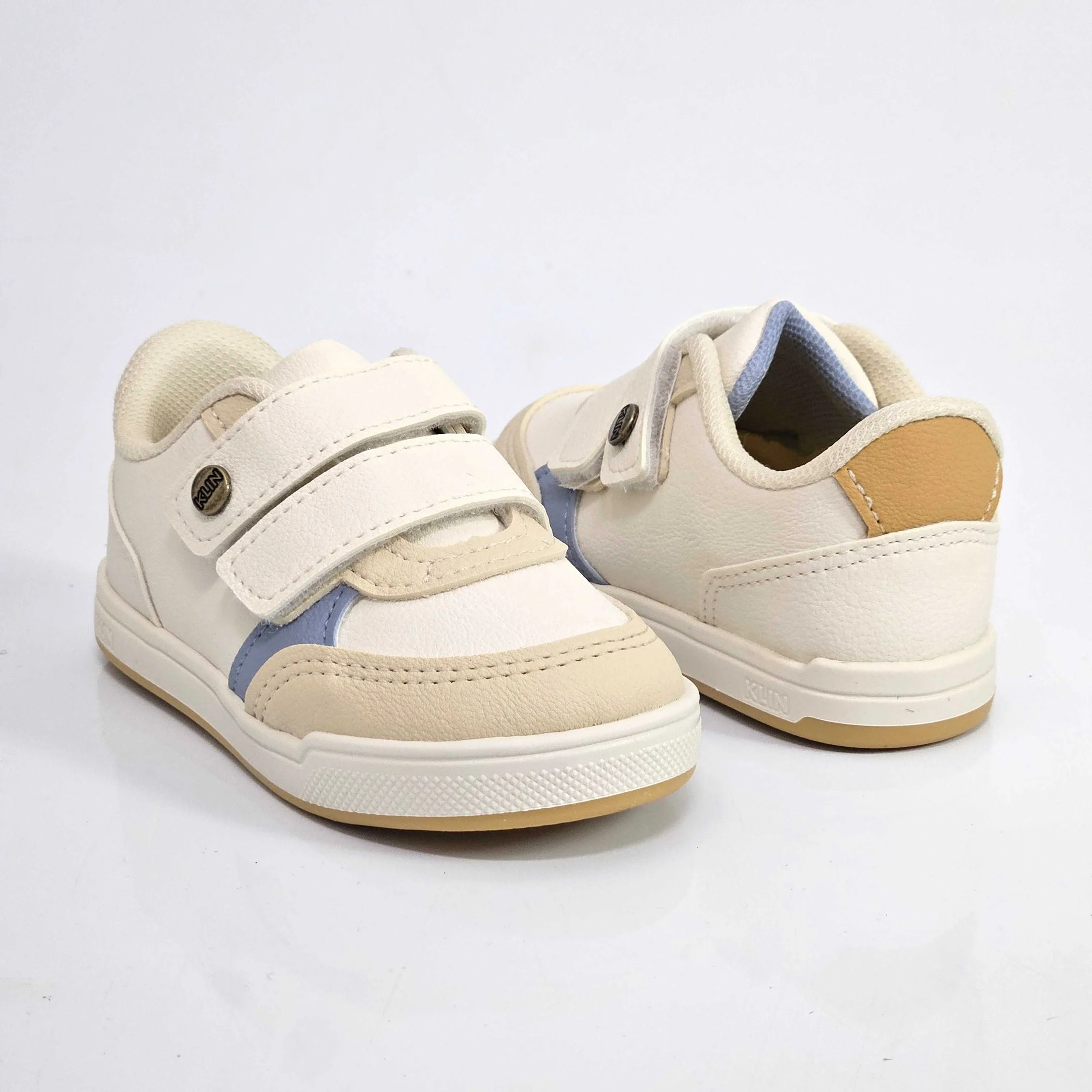 Tênis Infantil Casual Klin Flyer Baby Bege 3