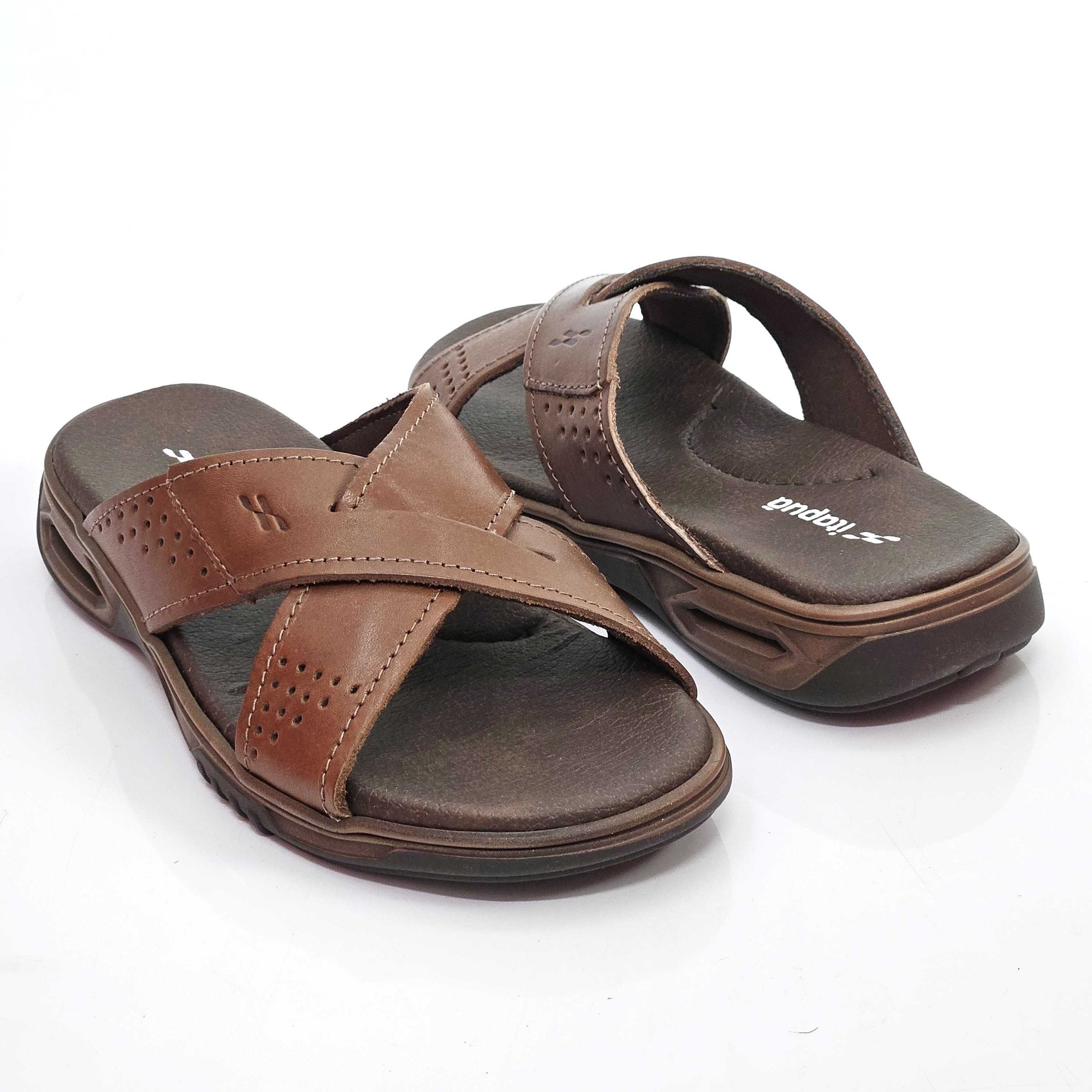 Chinelo Masculino Itapuã Amortecedor Couro Marrom 2