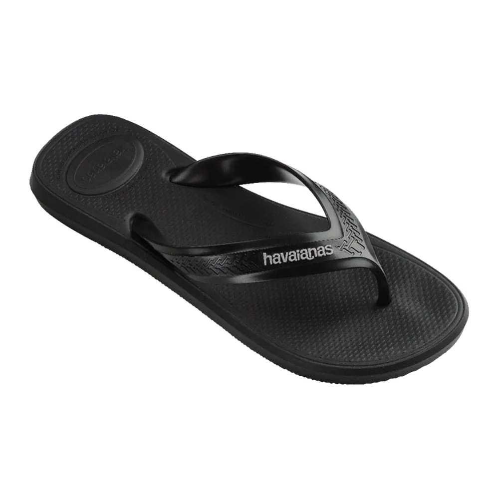 Chinelo Masculino Havaianas Top Max Comfort Macio Confortável Preto 2