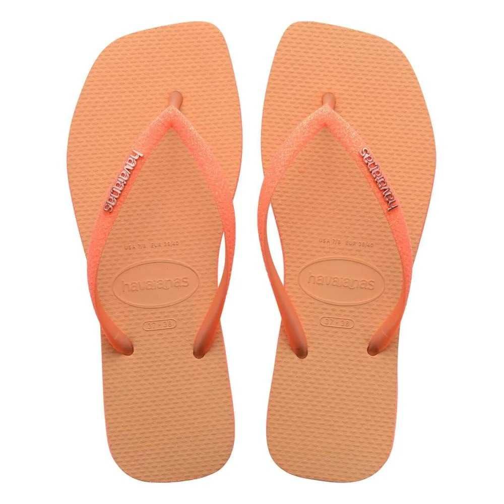 Chinelo Feminino Havaianas Slim Square Sparkle Glitter