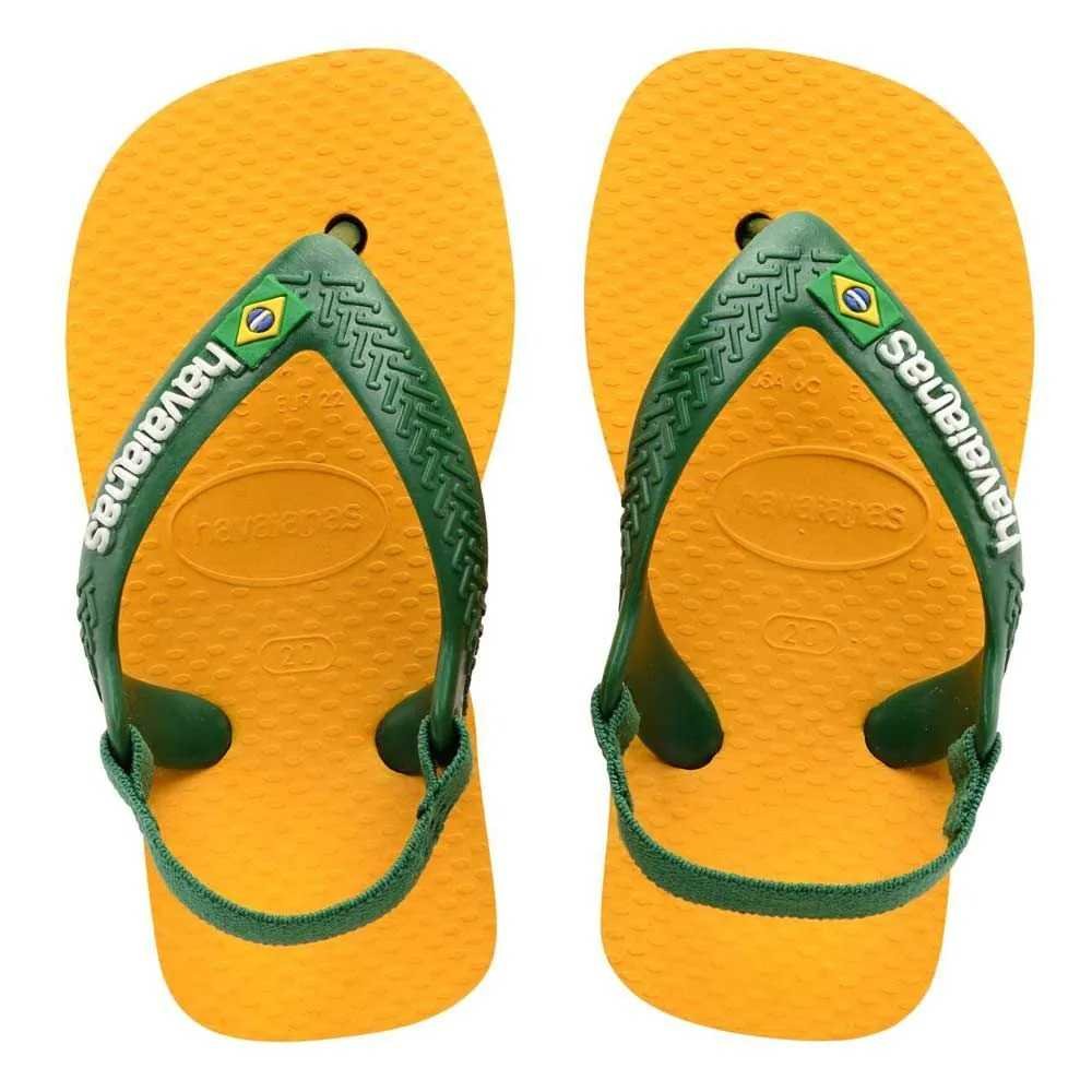 Chinelo Havaianas Baby Brasil Logo
