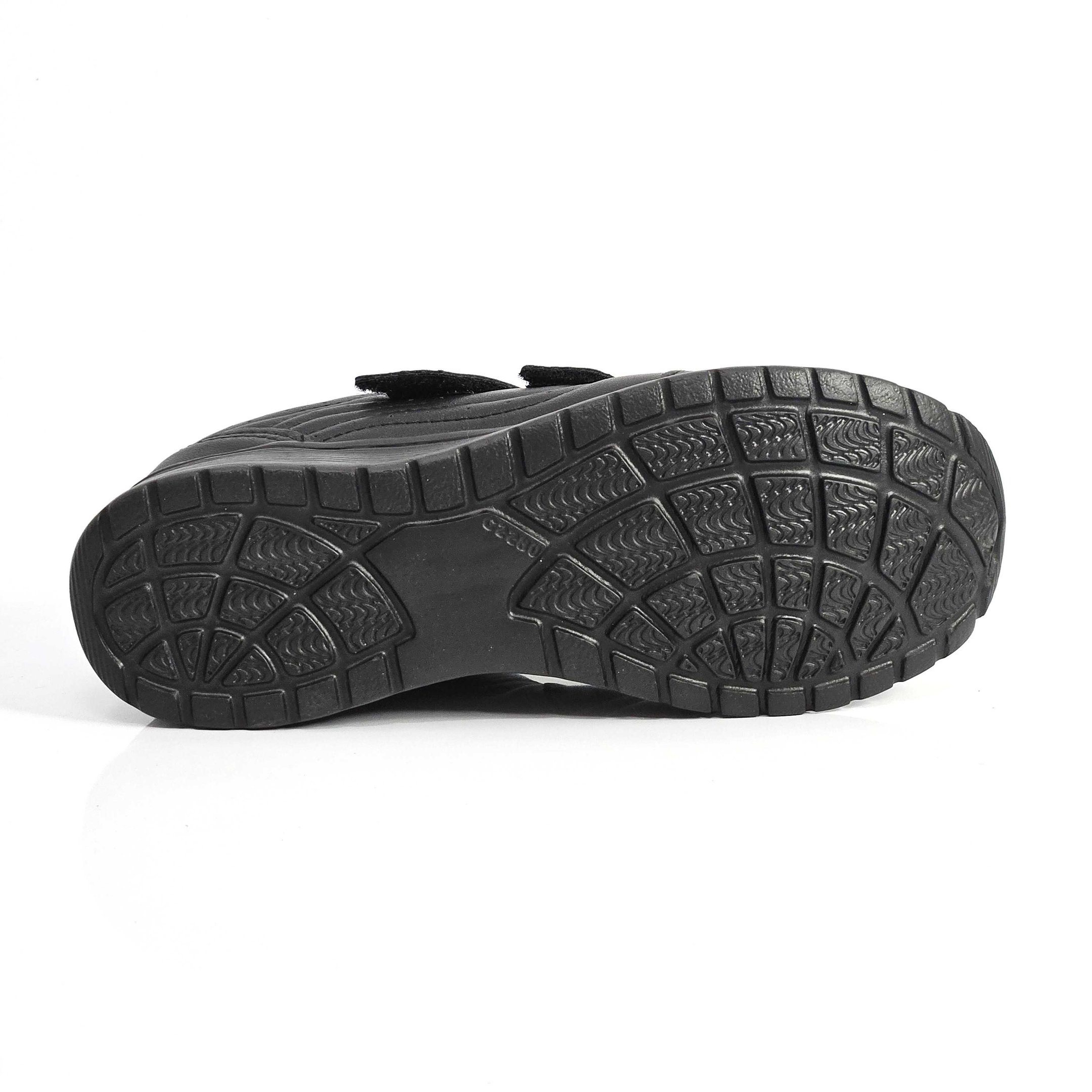 Tênis Feminino Kolosh Upper Anabela Tiras Aderentes Preto 4