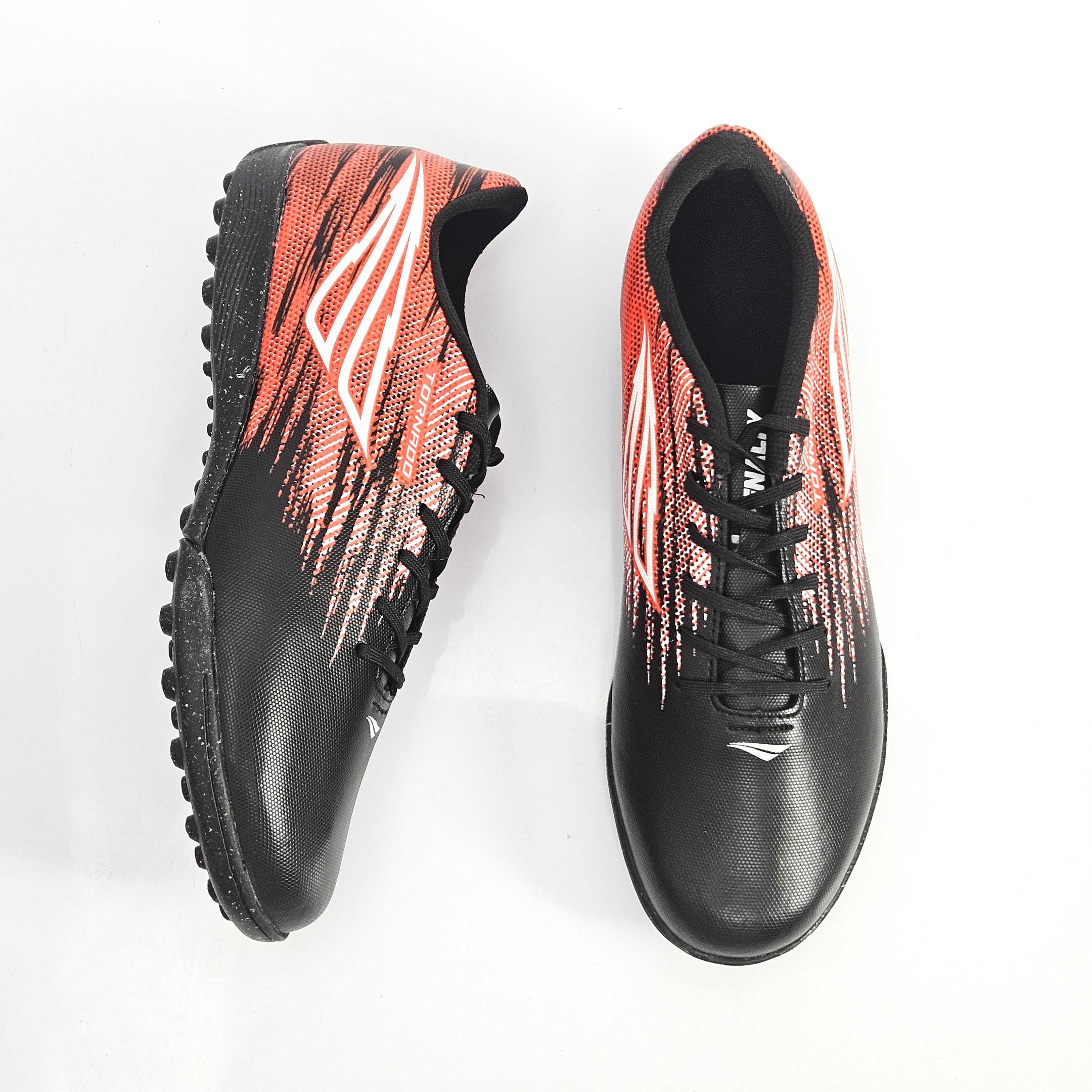 Chuteira Penalty Tornado Society Preto/Vermelho 2