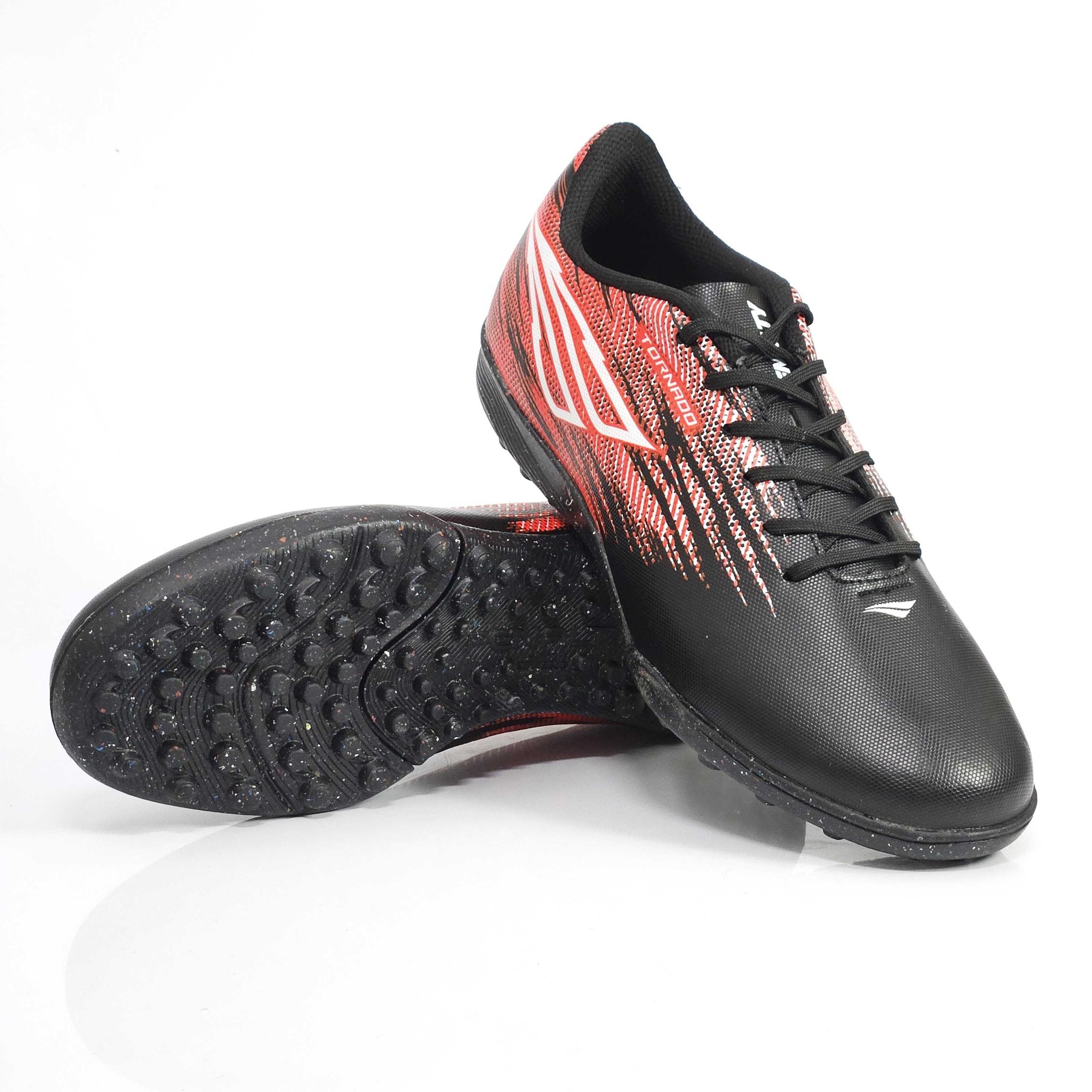 Chuteira Penalty Tornado Society Preto/Vermelho 3