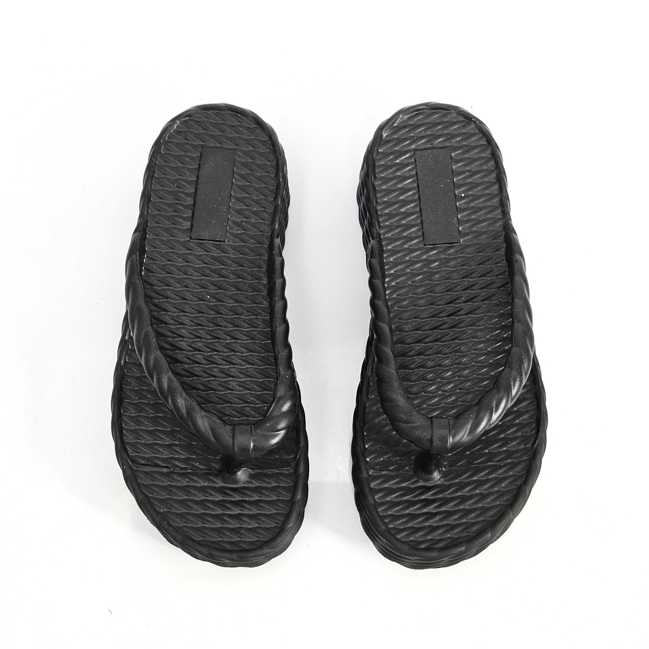 Tamando Scaleno de Dedo Em EVA Plataforma Preto 2