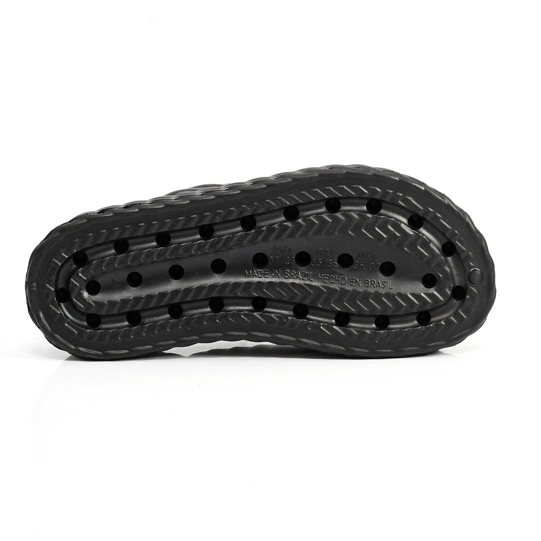 Tamando Scaleno de Dedo Em EVA Plataforma Preto 4