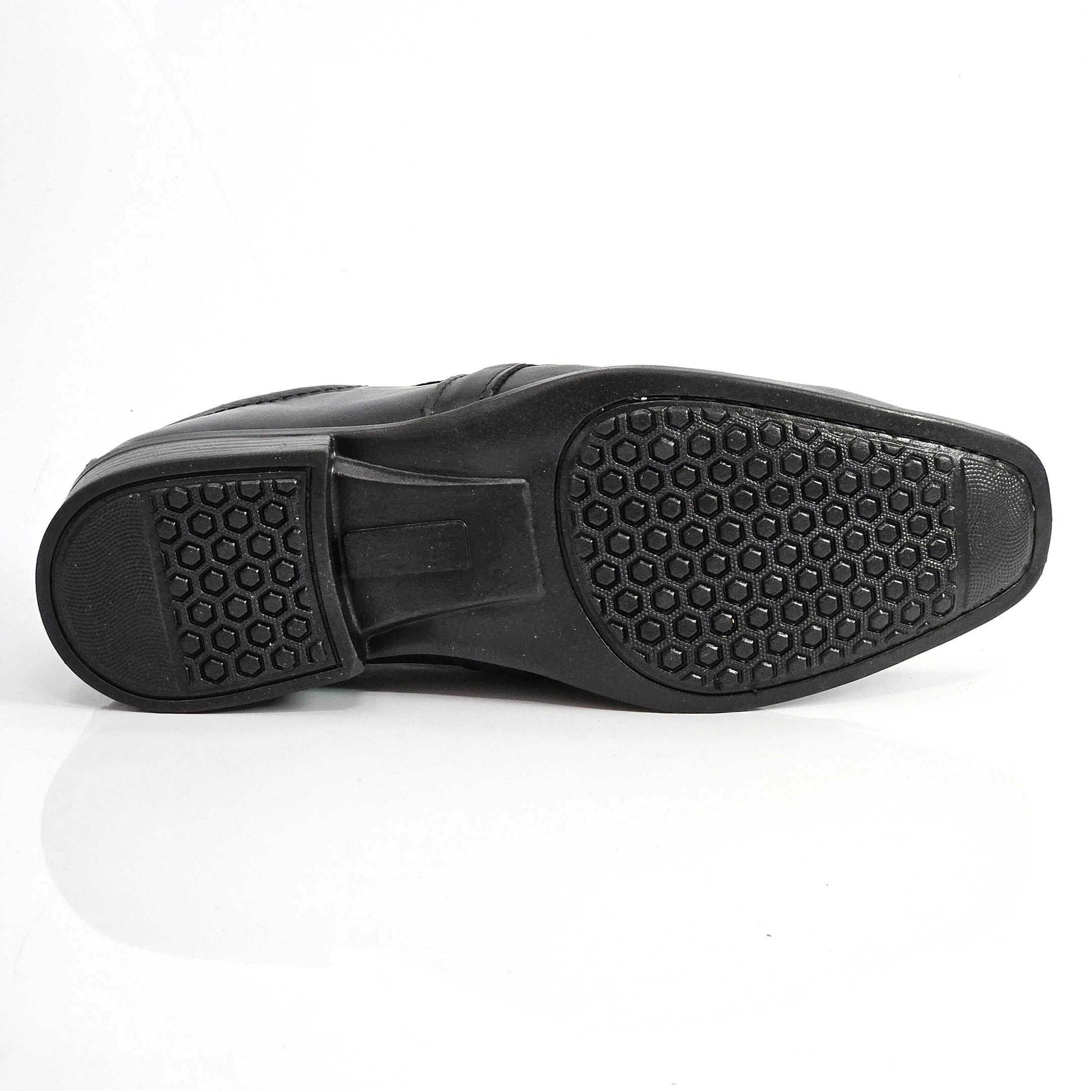 Sapato Masculino Social Andar Shoes Couro Esporte Preto 4