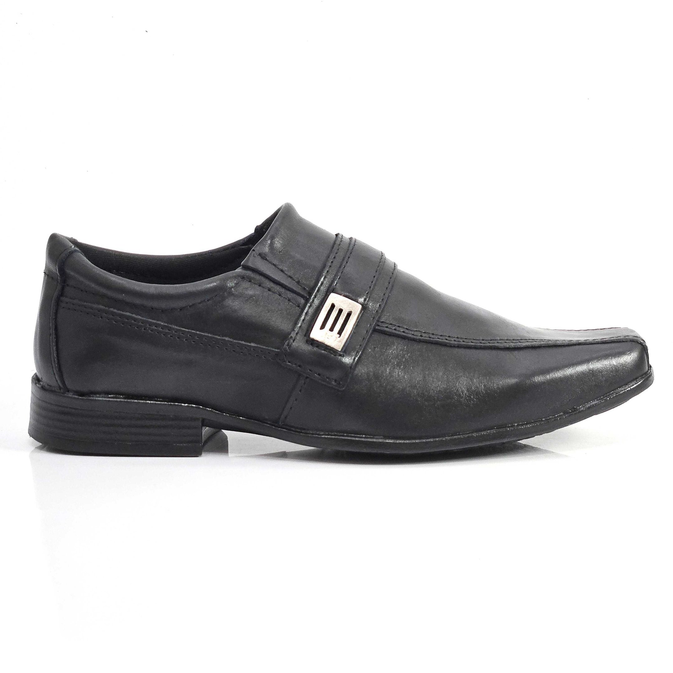 Sapato Masculino Social Andar Shoes Couro Esporte Fivela