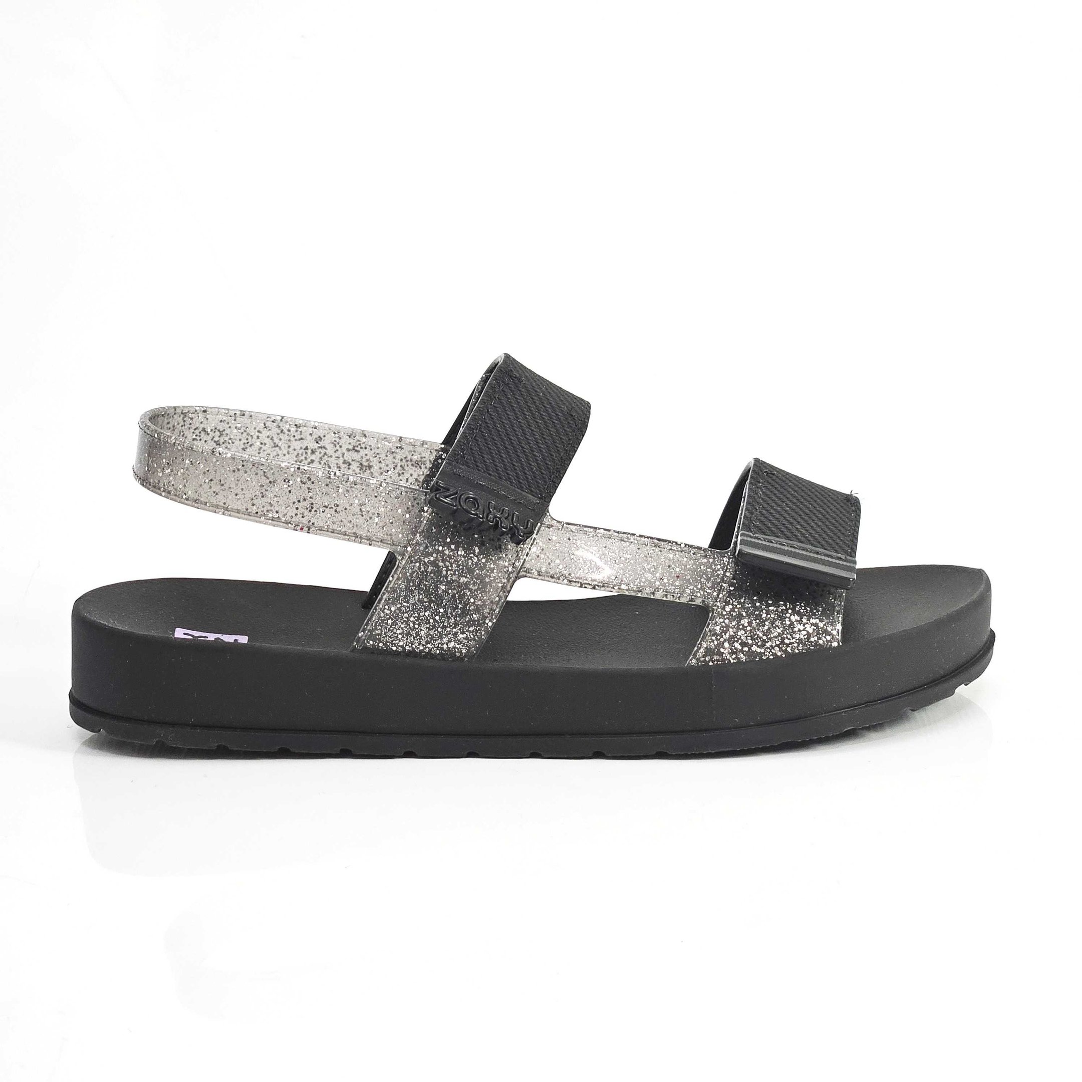 Sandália Papete Feminina Zaxy Squad Glitter