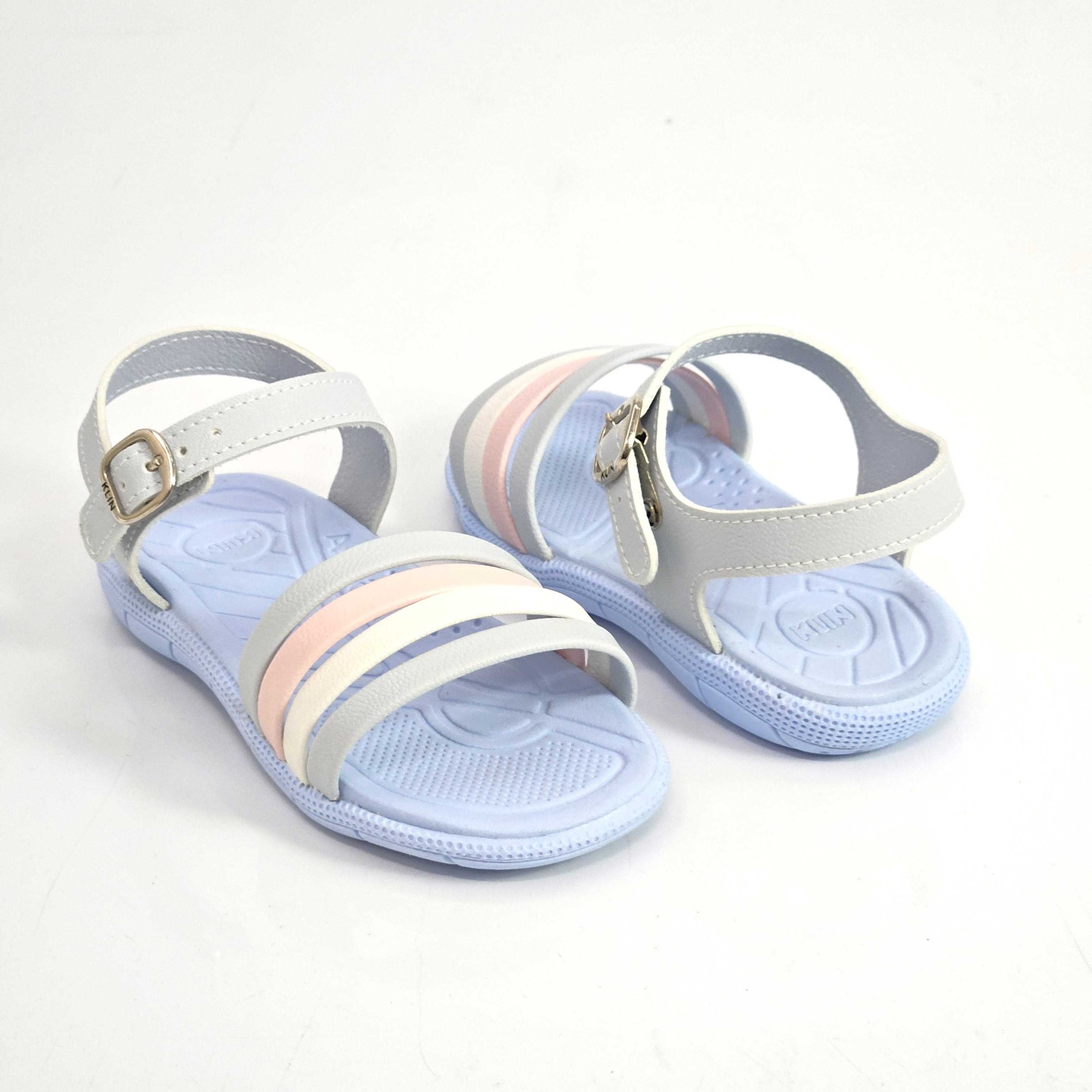 Sandália Infantil Menina Klin Tic Tac Casual Azul 3