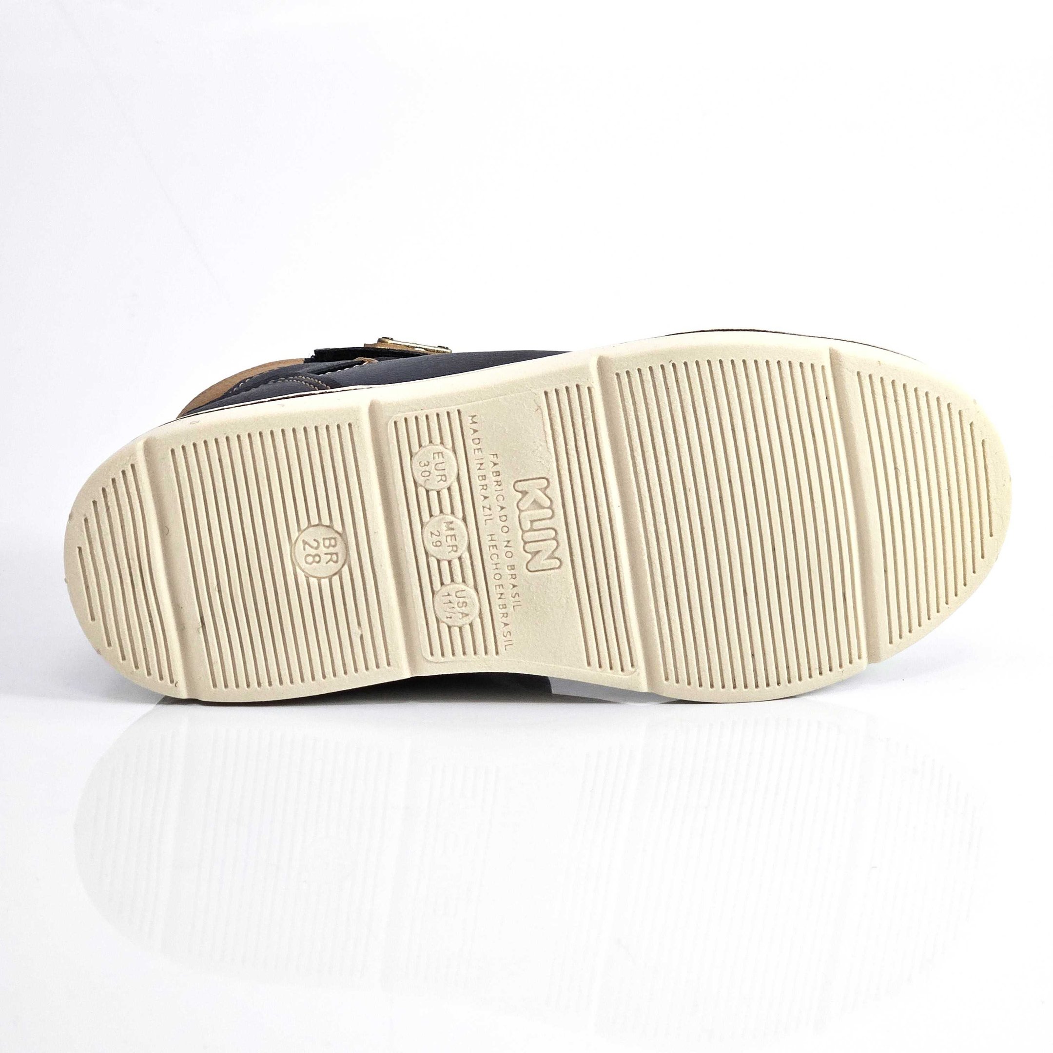 Tênis Infantil Klin MID Flyer Cano Médio Elástico Azul Marinho 4