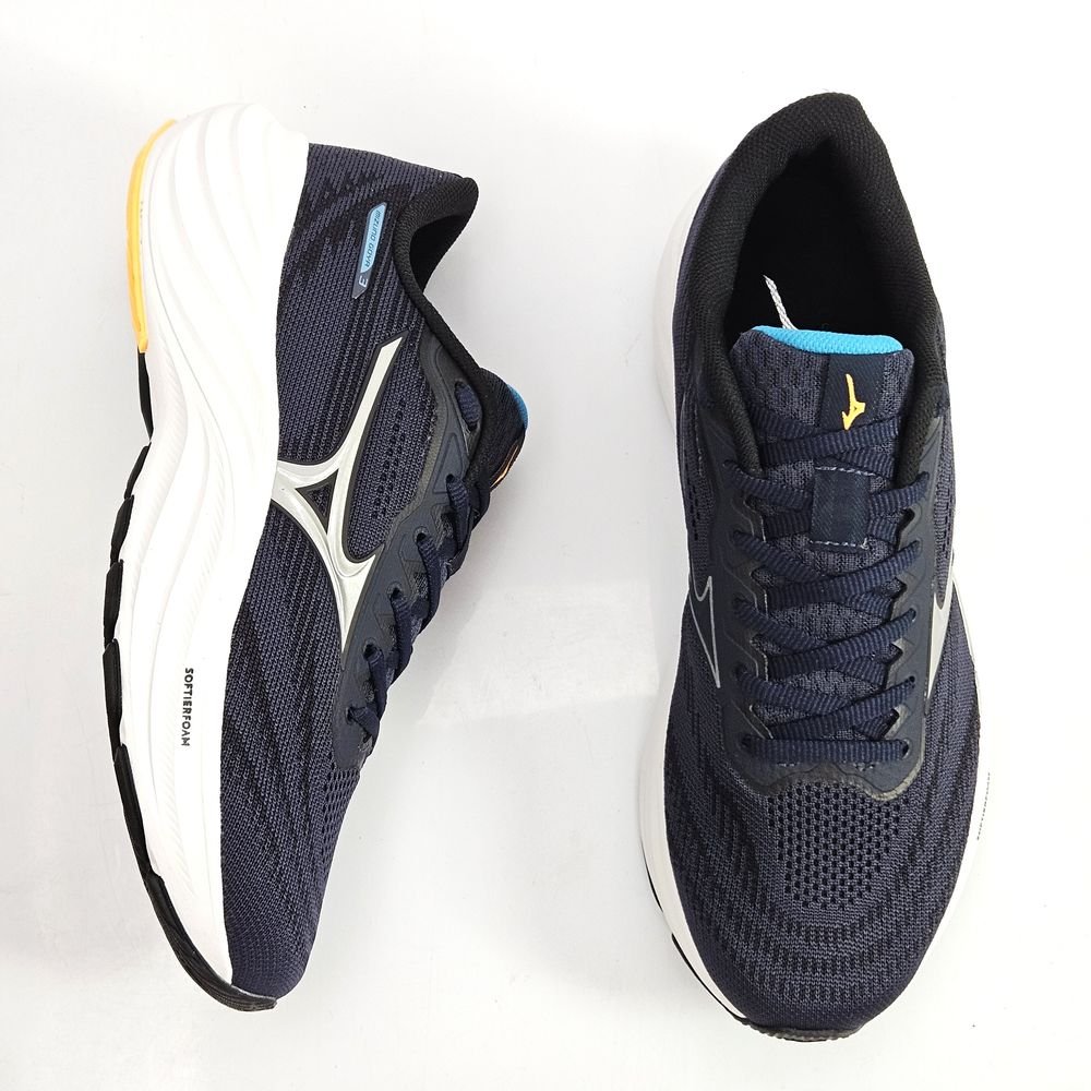 Tênis Esportivo Corrida Masculino Mizuno Goya 3 Azul Marinho 2