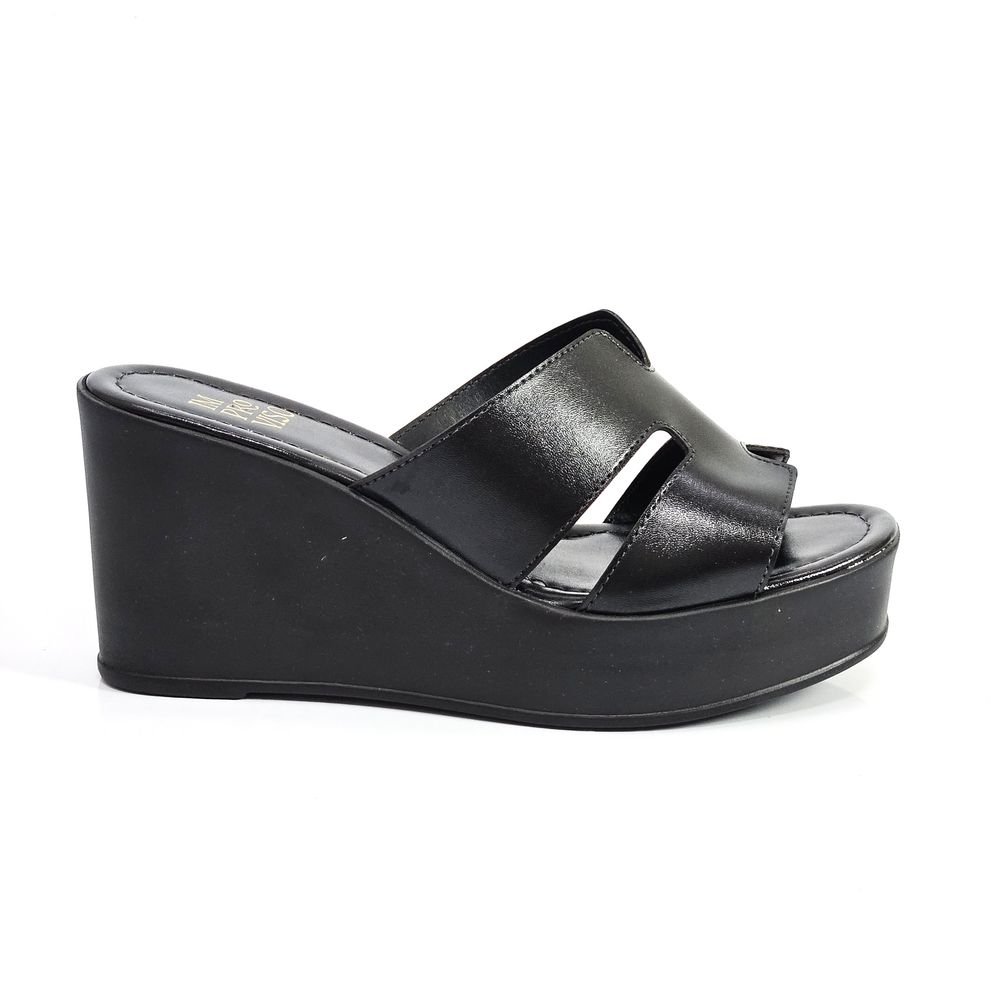 Tamanco Feminino Improviso Gáspea Anabela Plataforma