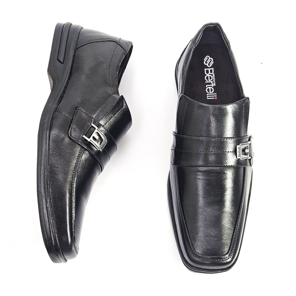 Sapato Masculino Bertelli Social Esporte Preto 2