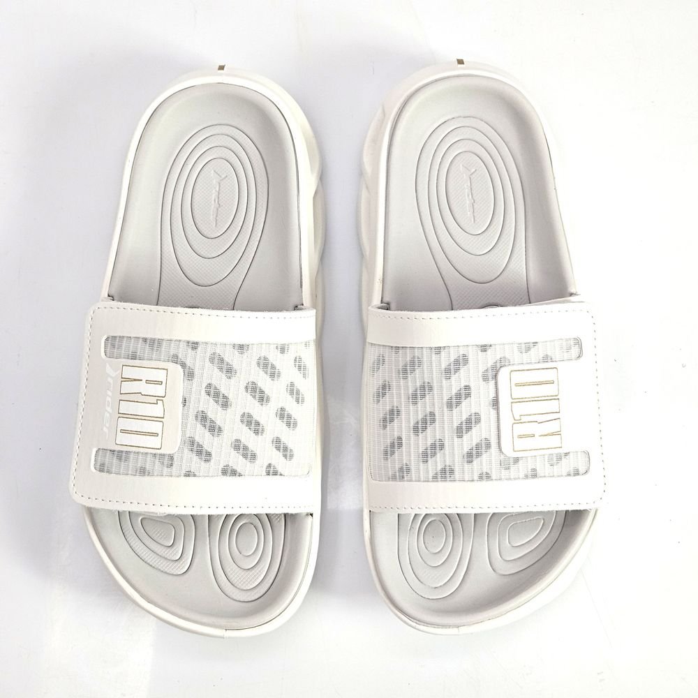 Chinelo Masculino Rider R Power Ronaldinho R10 Slide Branco 2