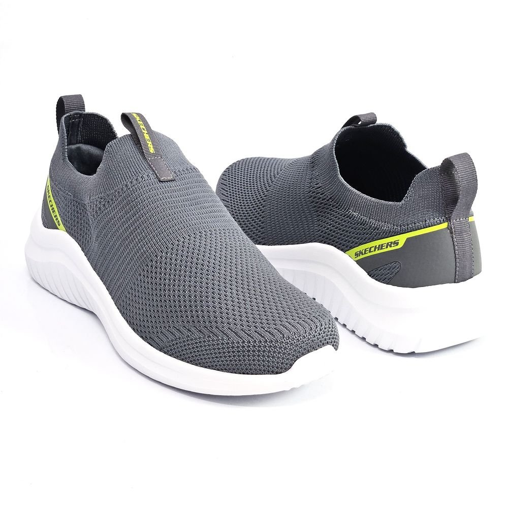 Tênis Masculino Skechers Slip On Ultra Flex 2.0 Cinza 3