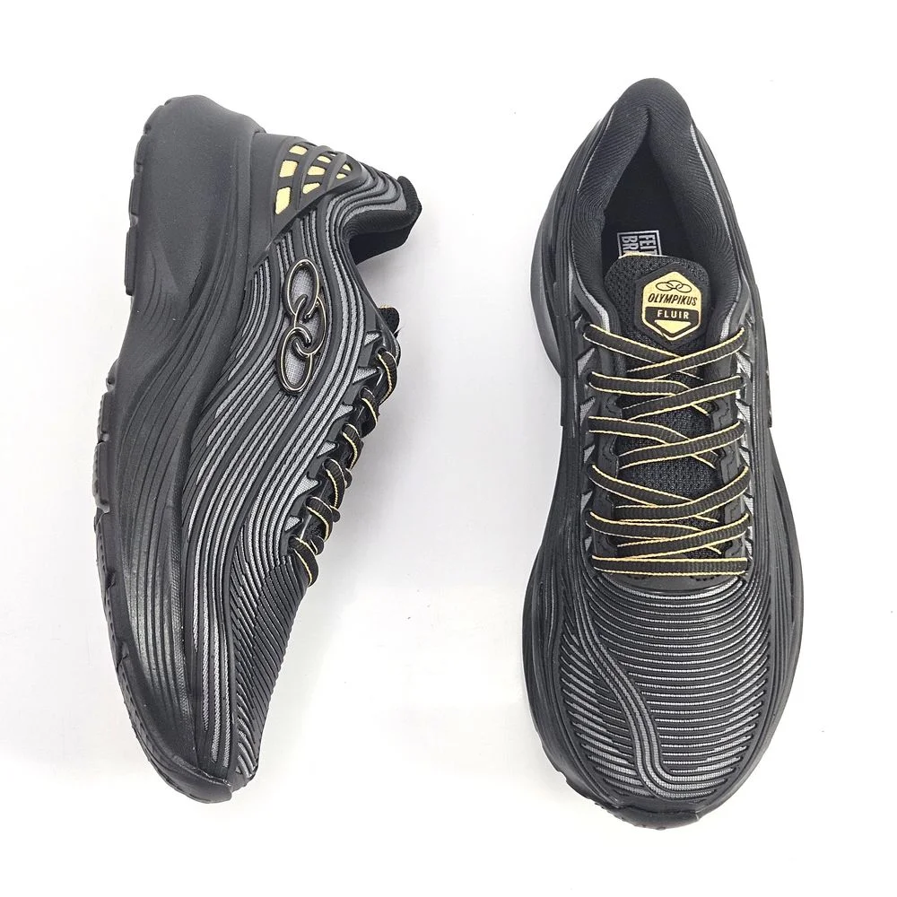 Tênis Esportivo Olympikus Fluir Masculino Preto/Chumbo 2