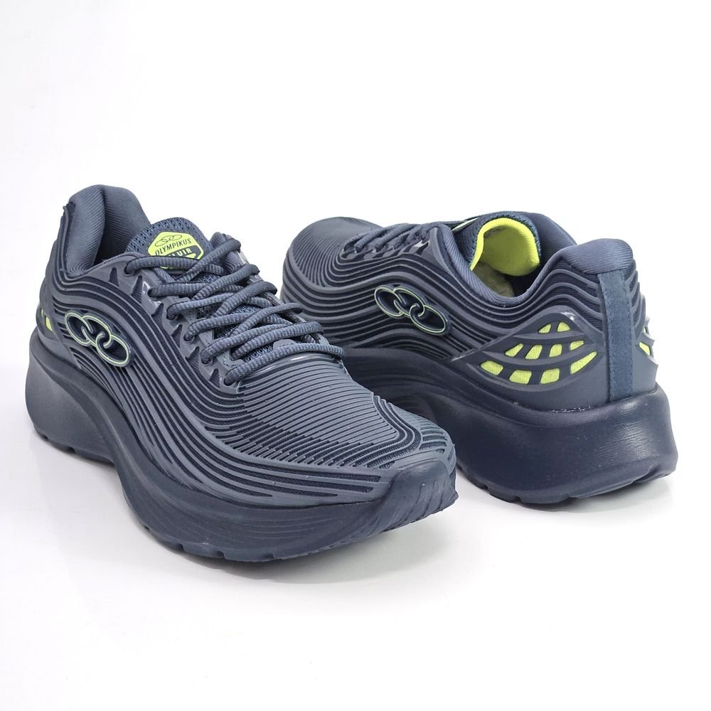 Tênis Esportivo Olympikus Fluir Masculino Azul Petróleo 3