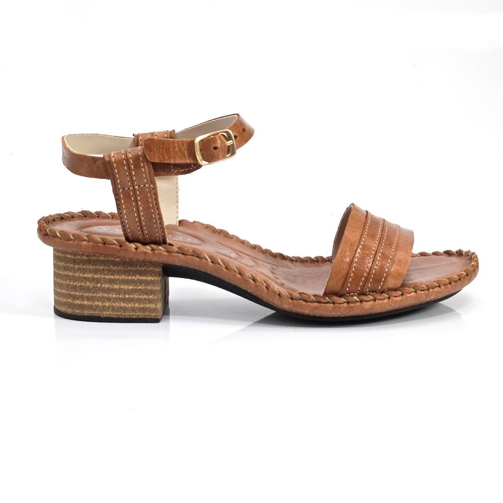 Sandália Feminina Andacco Clarita Fivela Salto Médio