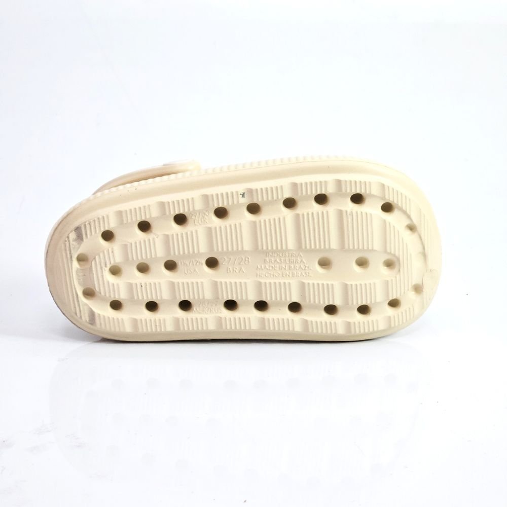 Babuche Infantil Menina Molekinha EVA Bottom Bege 4