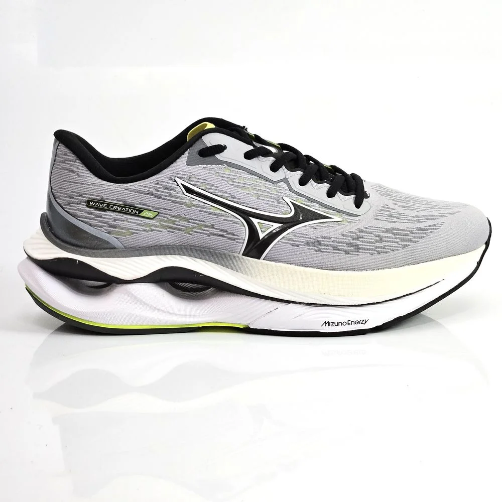 Tênis Esportivo Mizuno Wave Creation 26 Masculino Cinza