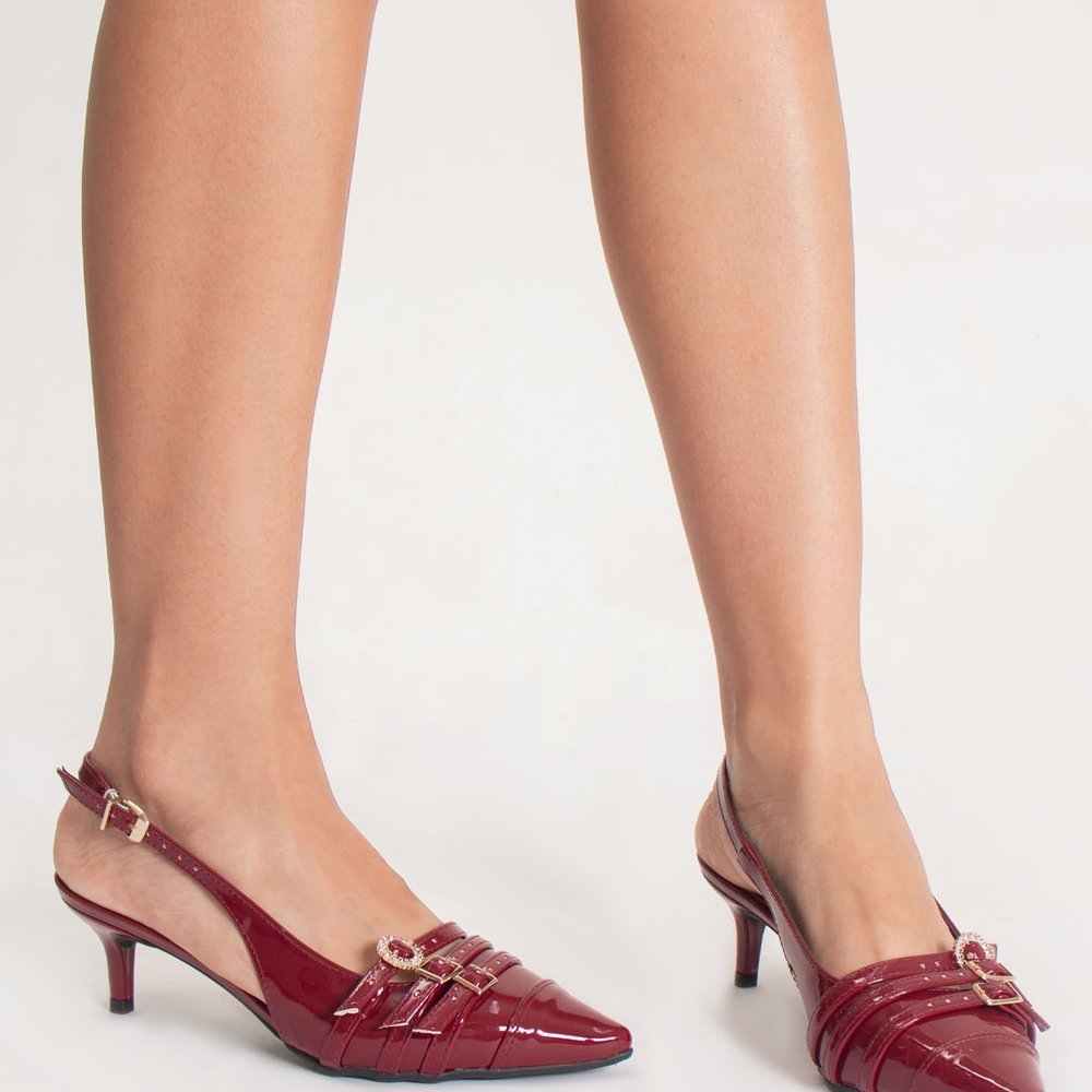 SLINGBACK MARION SUZANA SANTOS Vermelho 3