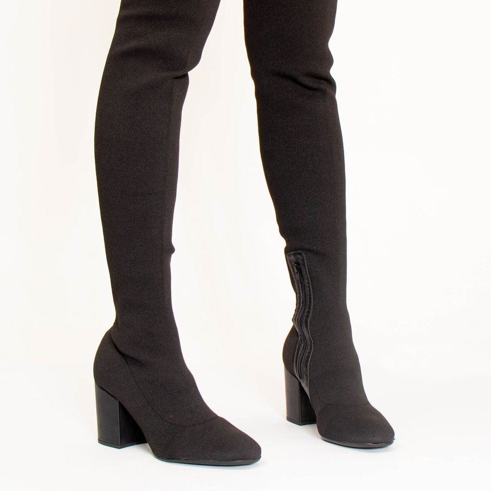 BOTA OVER THE KNEE IVY SUZANA SANTOS Preto 1