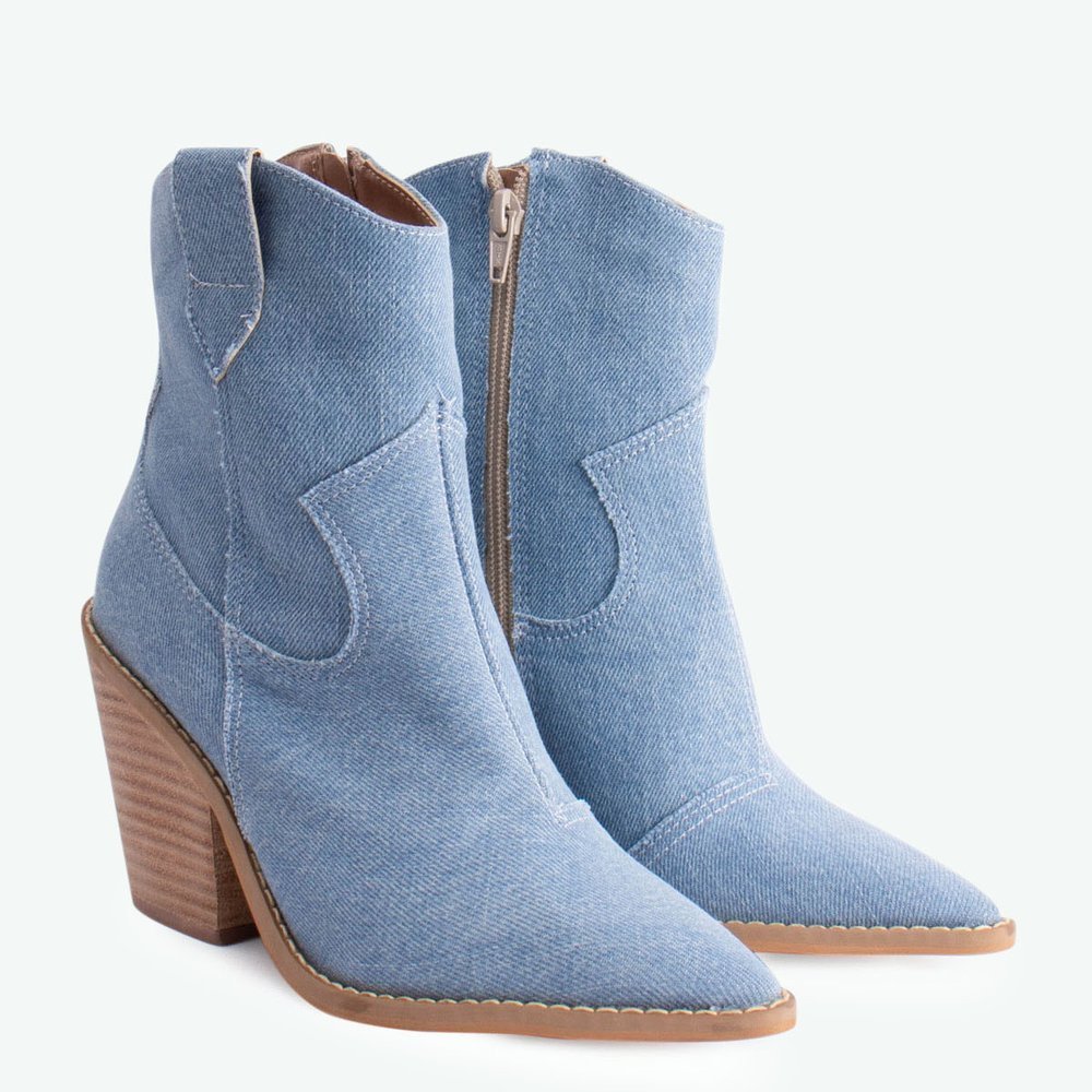 BOTA WESTERN Azul 2
