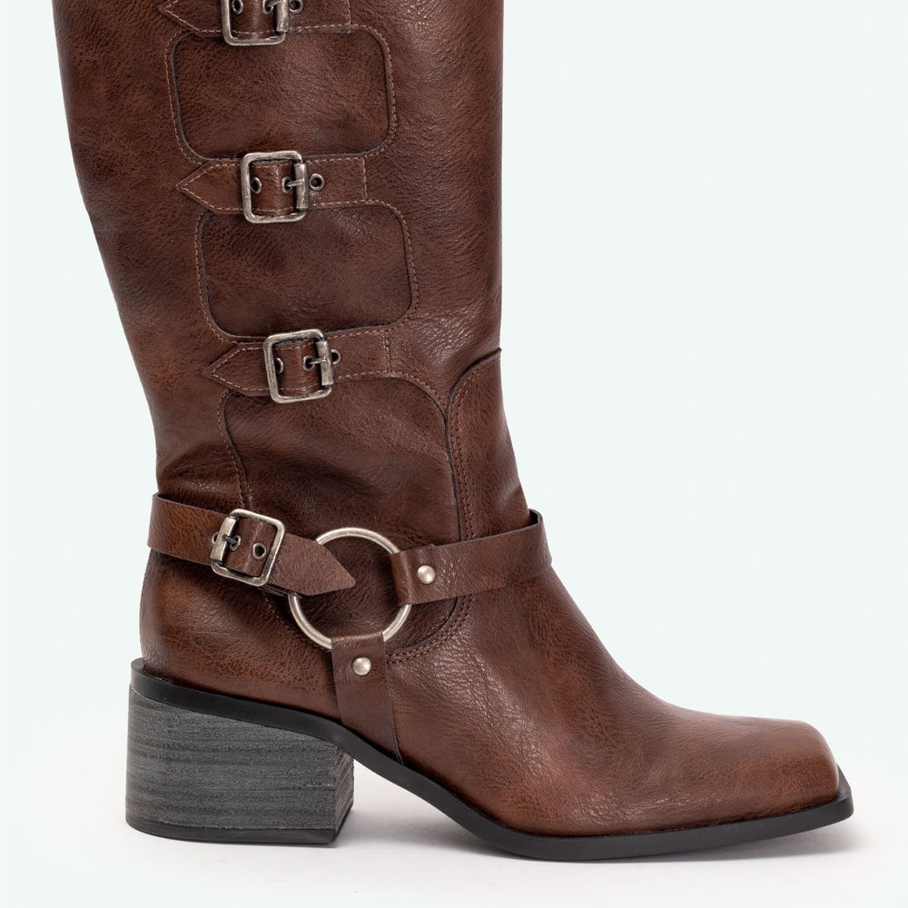 BIKER BOOTS MIUCCIA SUZANA SANTOS Marrom 1