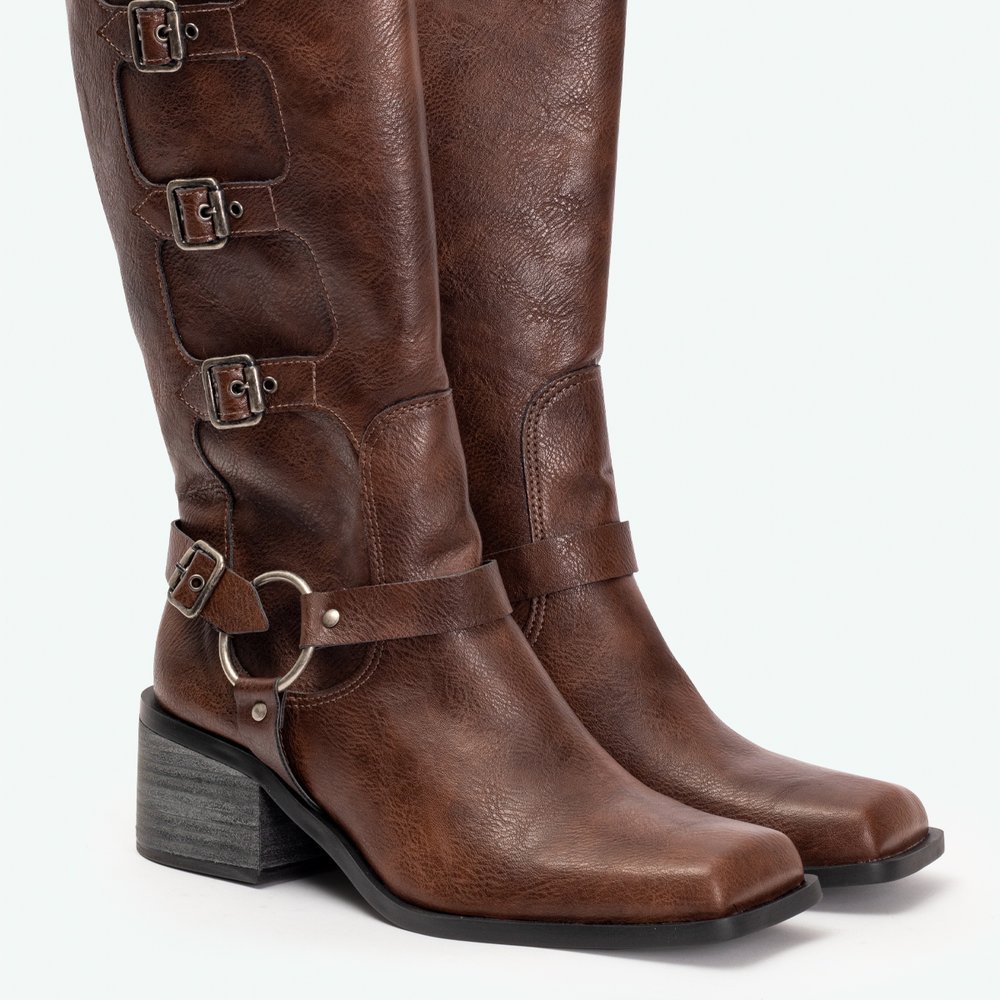 BIKER BOOTS MIUCCIA SUZANA SANTOS Marrom 2