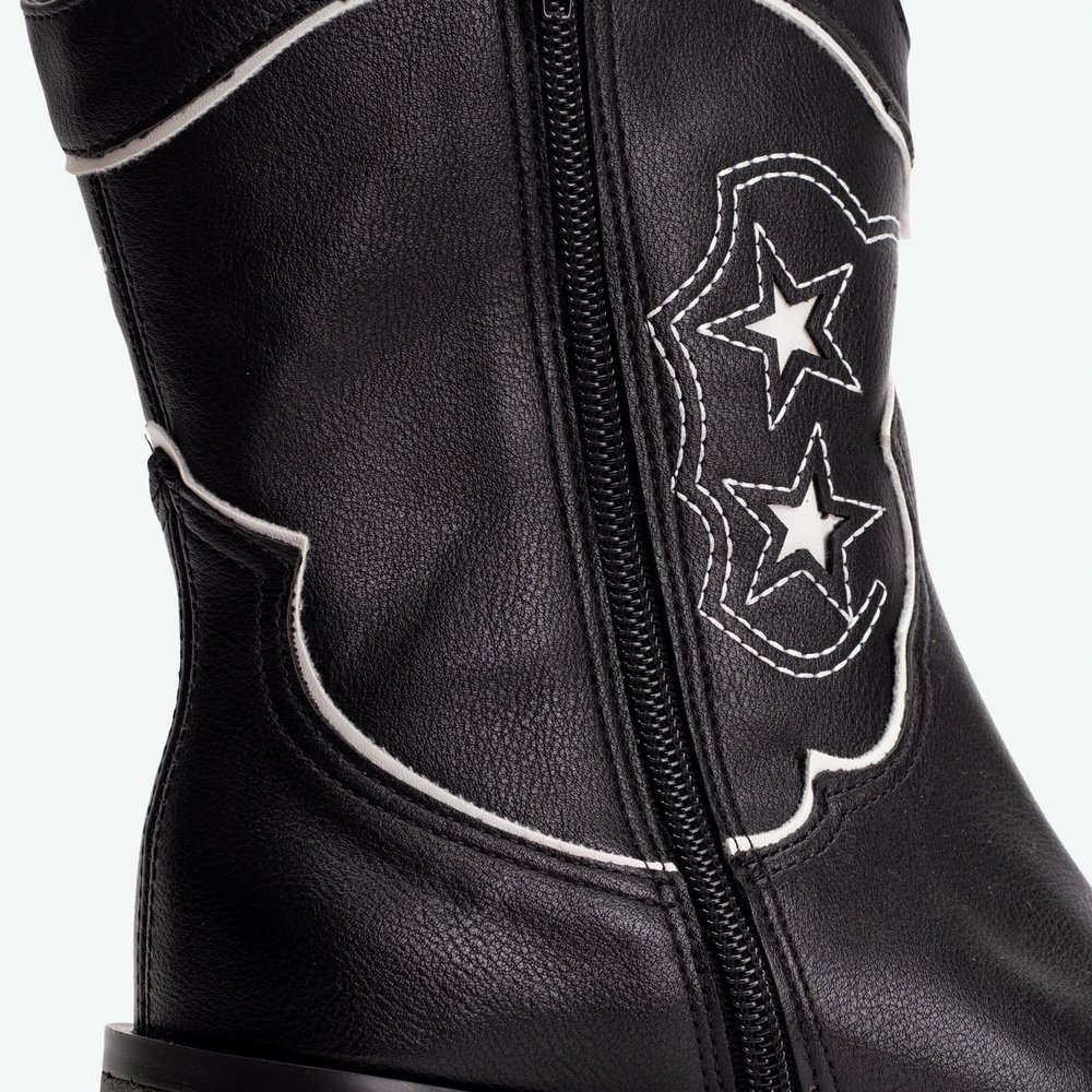 BOTA WESTERN DALLAS SUZANA SANTOS Preto 3