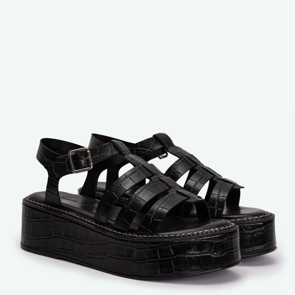 FLATFORM ARIELLA SUZANA SANTOS Preto 2